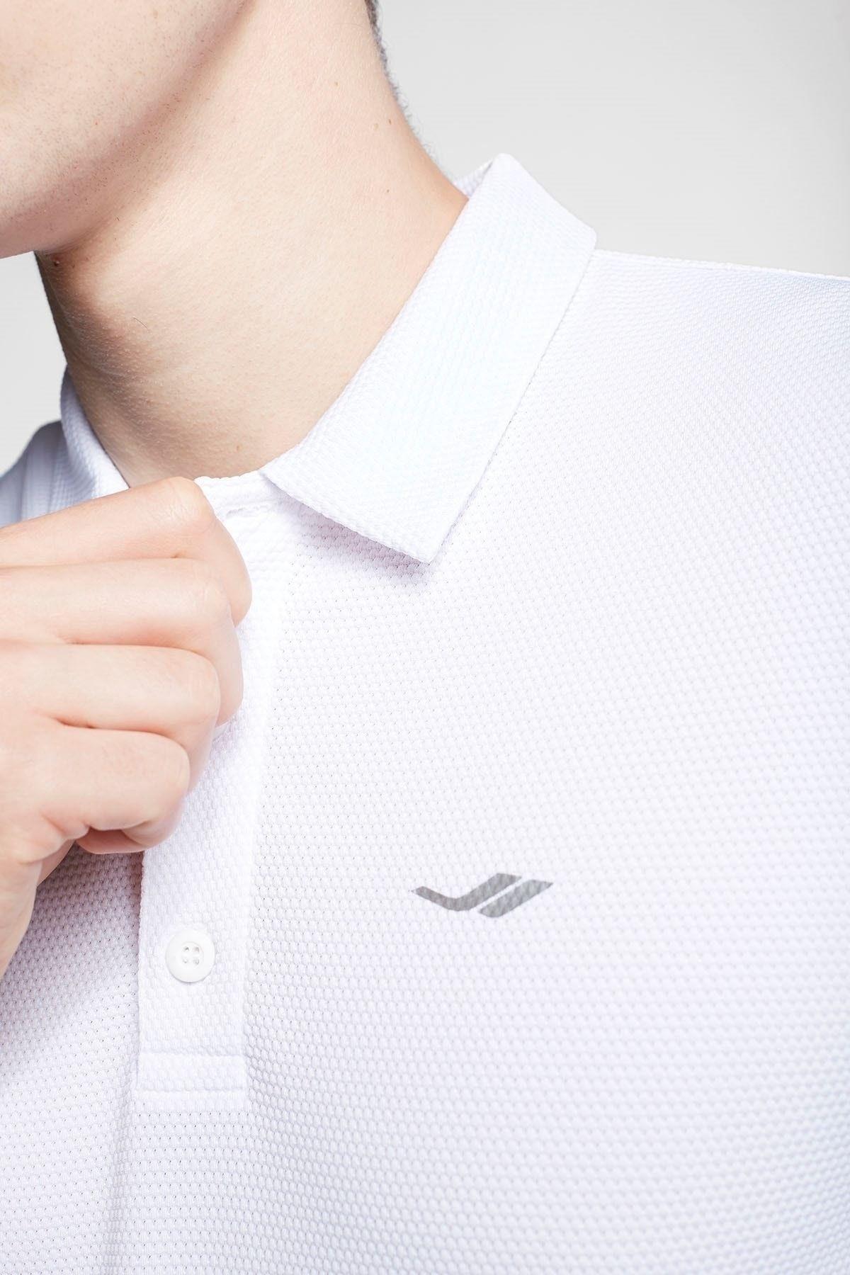 LESCON 23S-1297-23N KISA KOL POLO YAKA TSHIRT