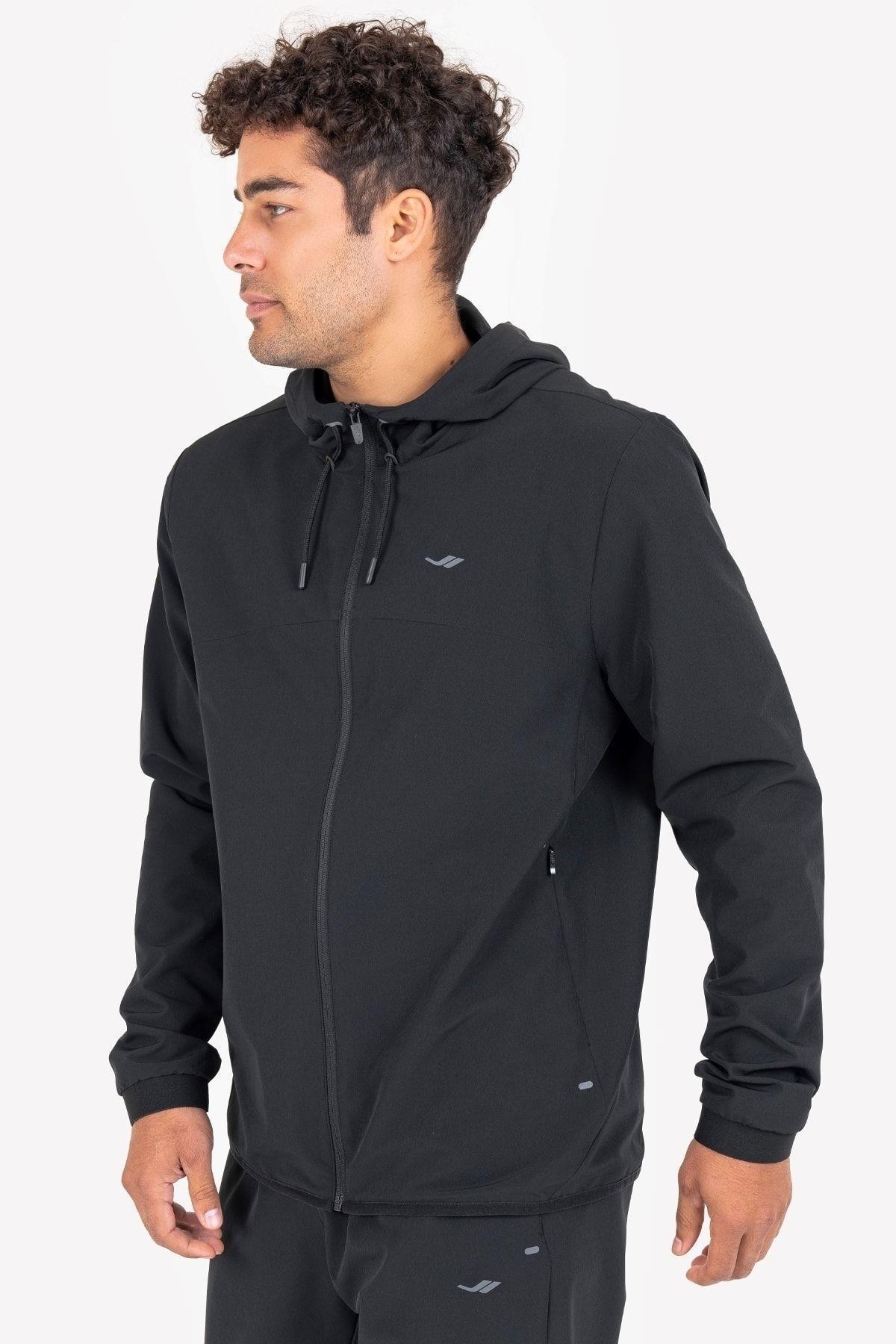Lescon Erkek Fermuarlı Kapüşonlu Sweatshirt 23N-1148