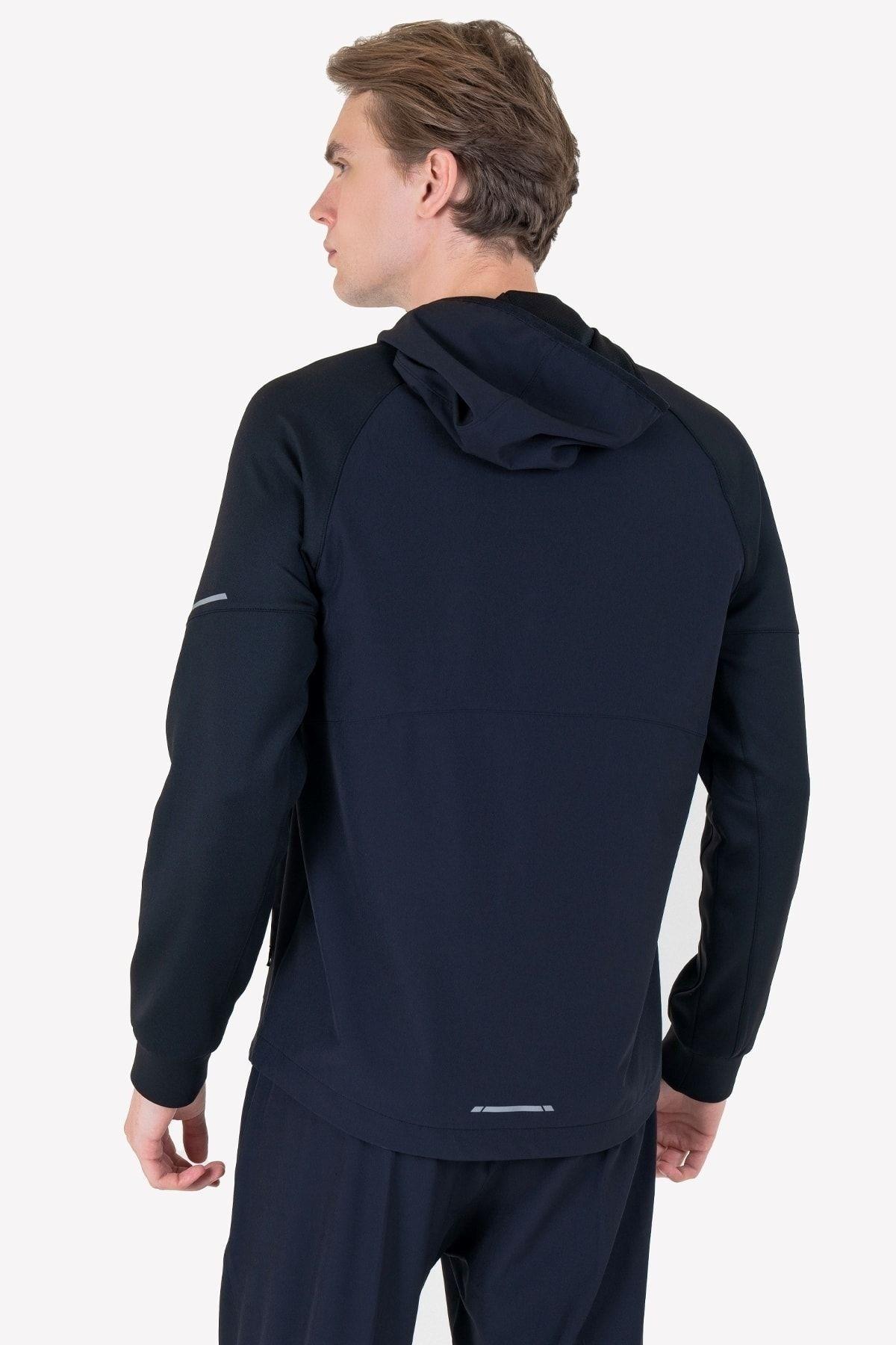 Lescon  Erkek Fermuarlı Kapüşonlu Sweatshirt 23N-1115