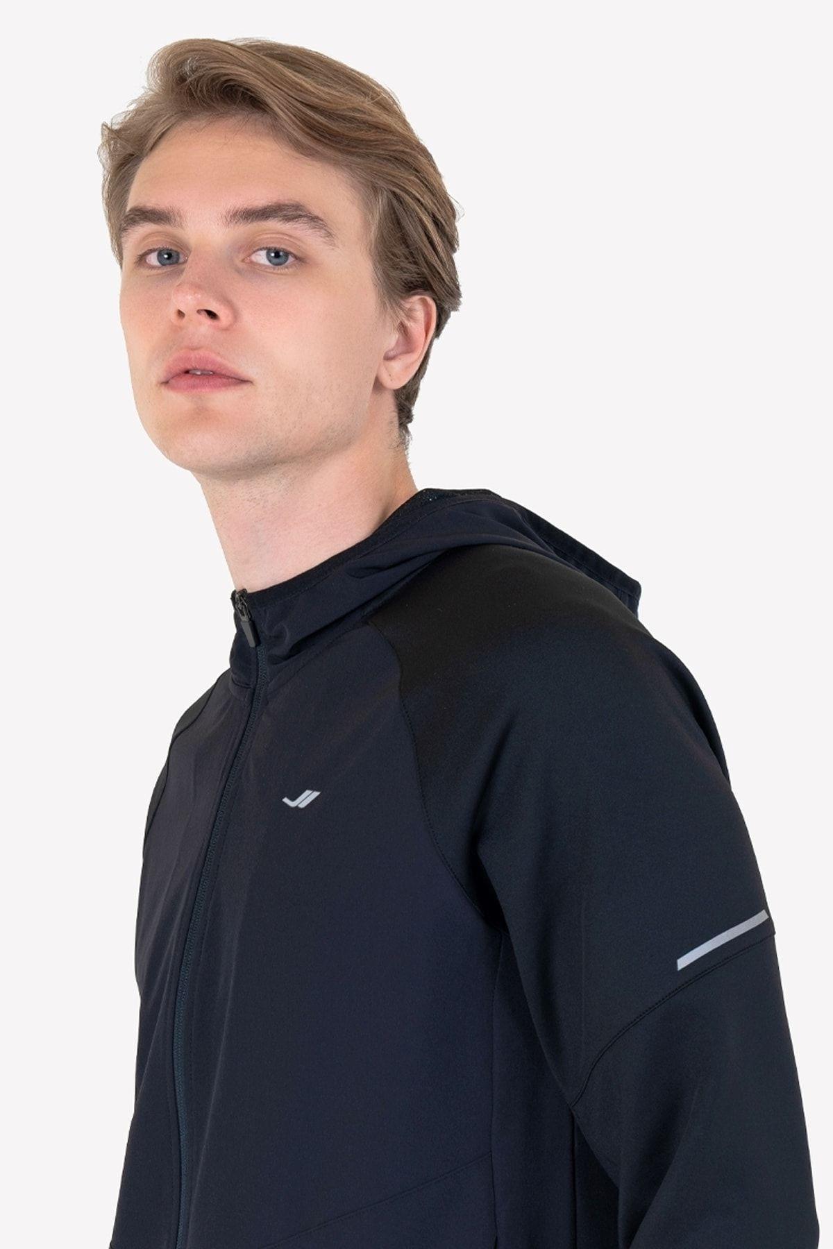 Lescon  Erkek Fermuarlı Kapüşonlu Sweatshirt 23N-1115
