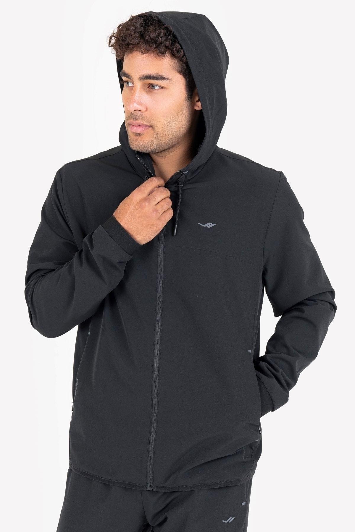 Lescon Erkek Fermuarlı Kapüşonlu Sweatshirt 23N-1148