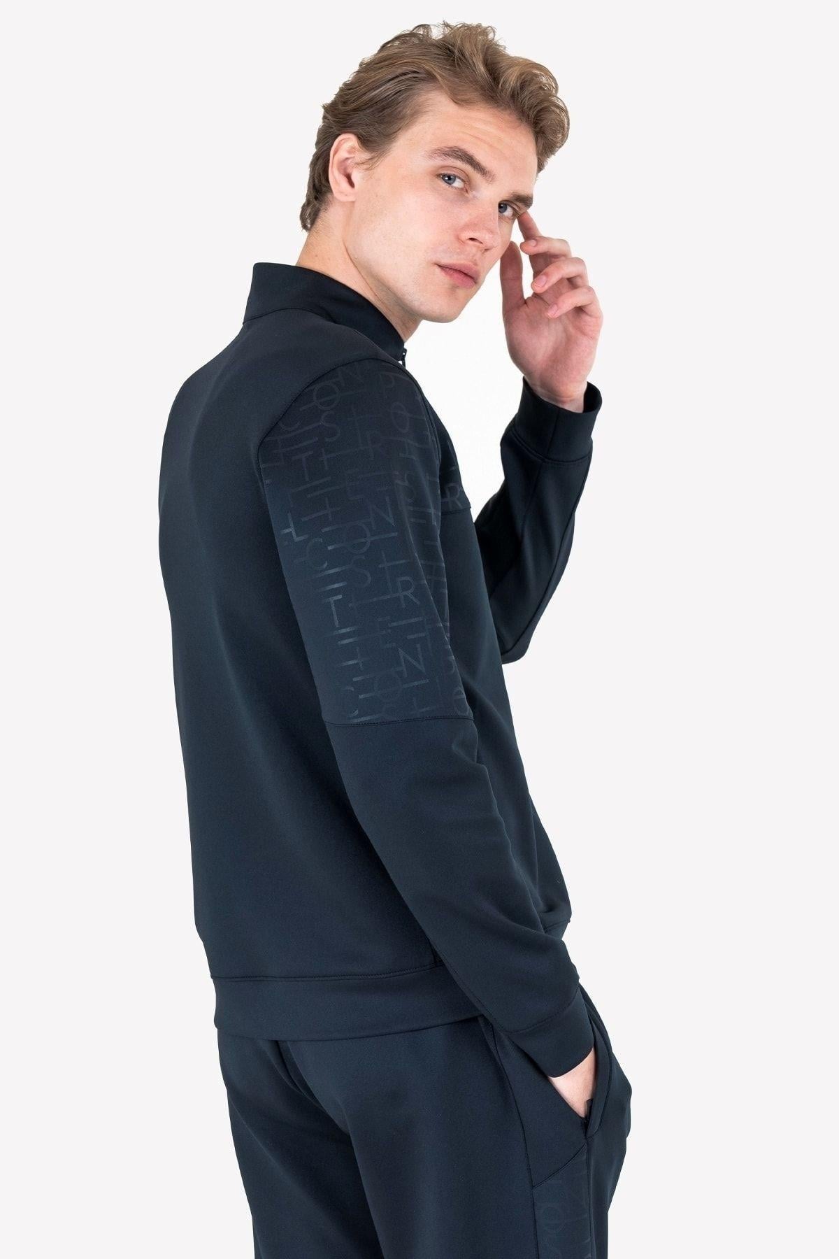 Lescon Erkek Fermuarlı Sweatshirt 23N-1135