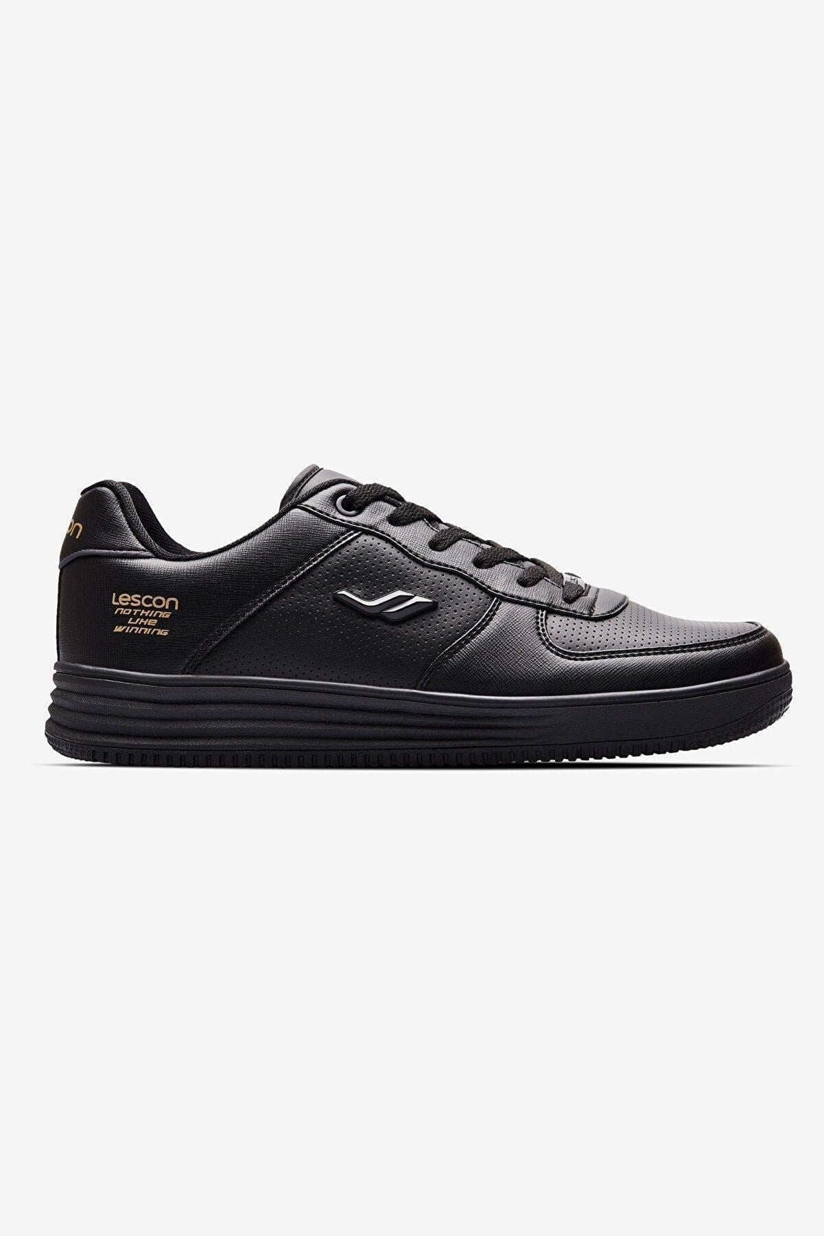 Lescon Zeplin 2 Siyah Erkek Sneaker Ayakkabı