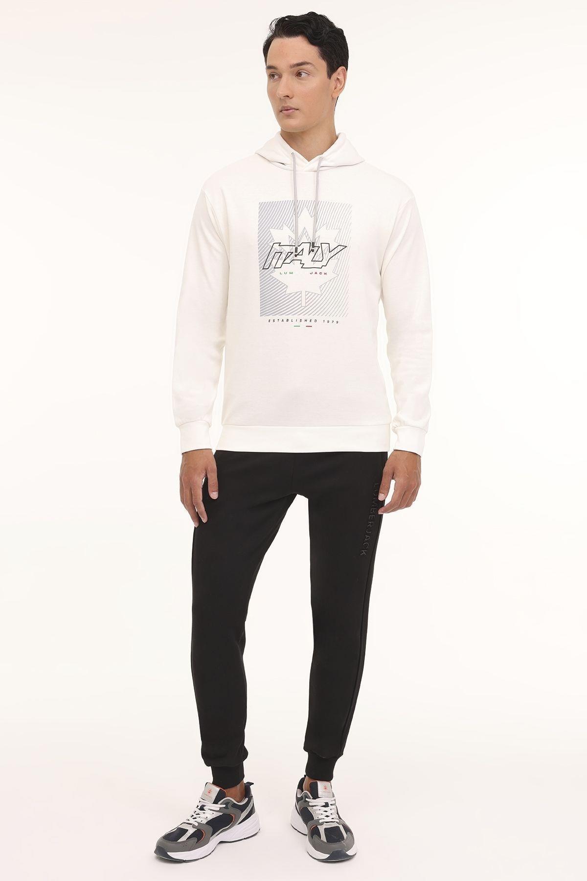 LumberjackLumberjack 4W Ml Renato 17Sd1047 4Pr Sweatshırt Kapsonlu