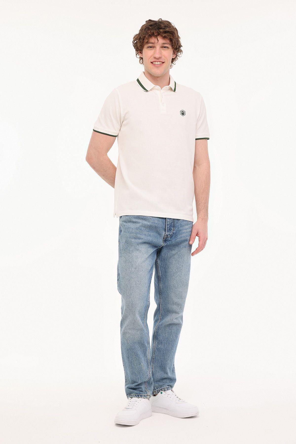 LumberjackLUMBERJACK 5M MB BTS203 POLO TSH 5FX KKOL POLO T-SHIRT