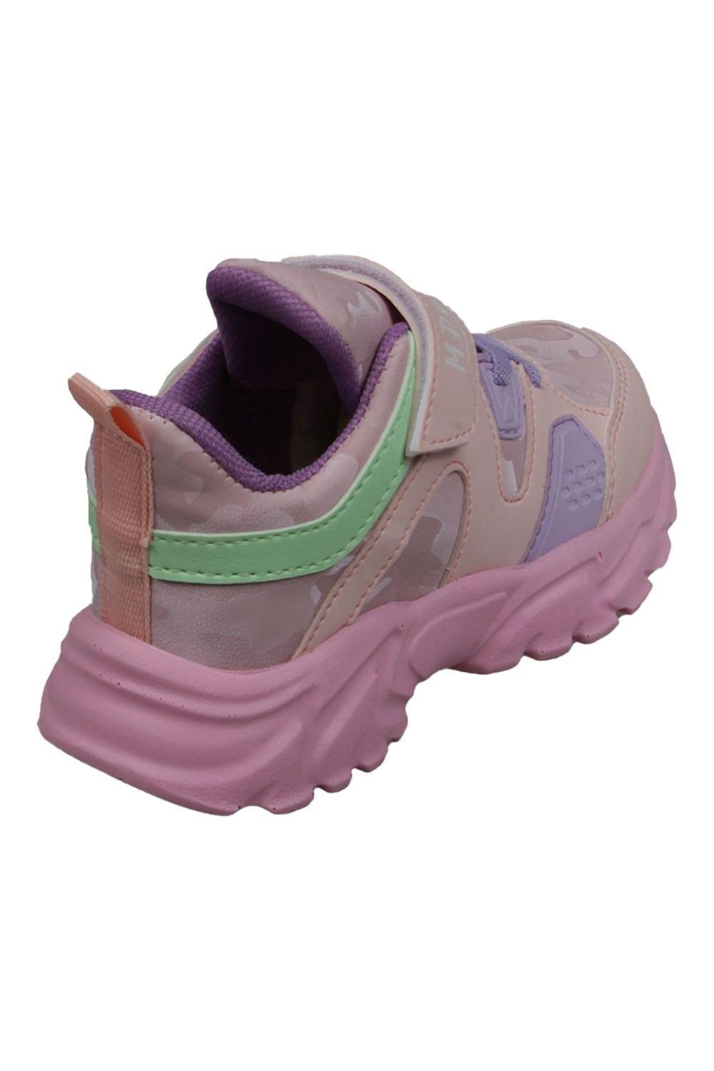 Çocuk Cırt Cırtlı Pembe Spor Ayakkabı 222-3511FT