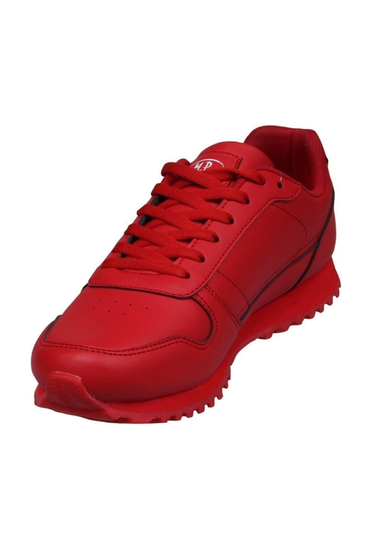 M.P Kadın Bağcıklı Kırmızı Sneaker Ayakkabı 202-1554zn 150