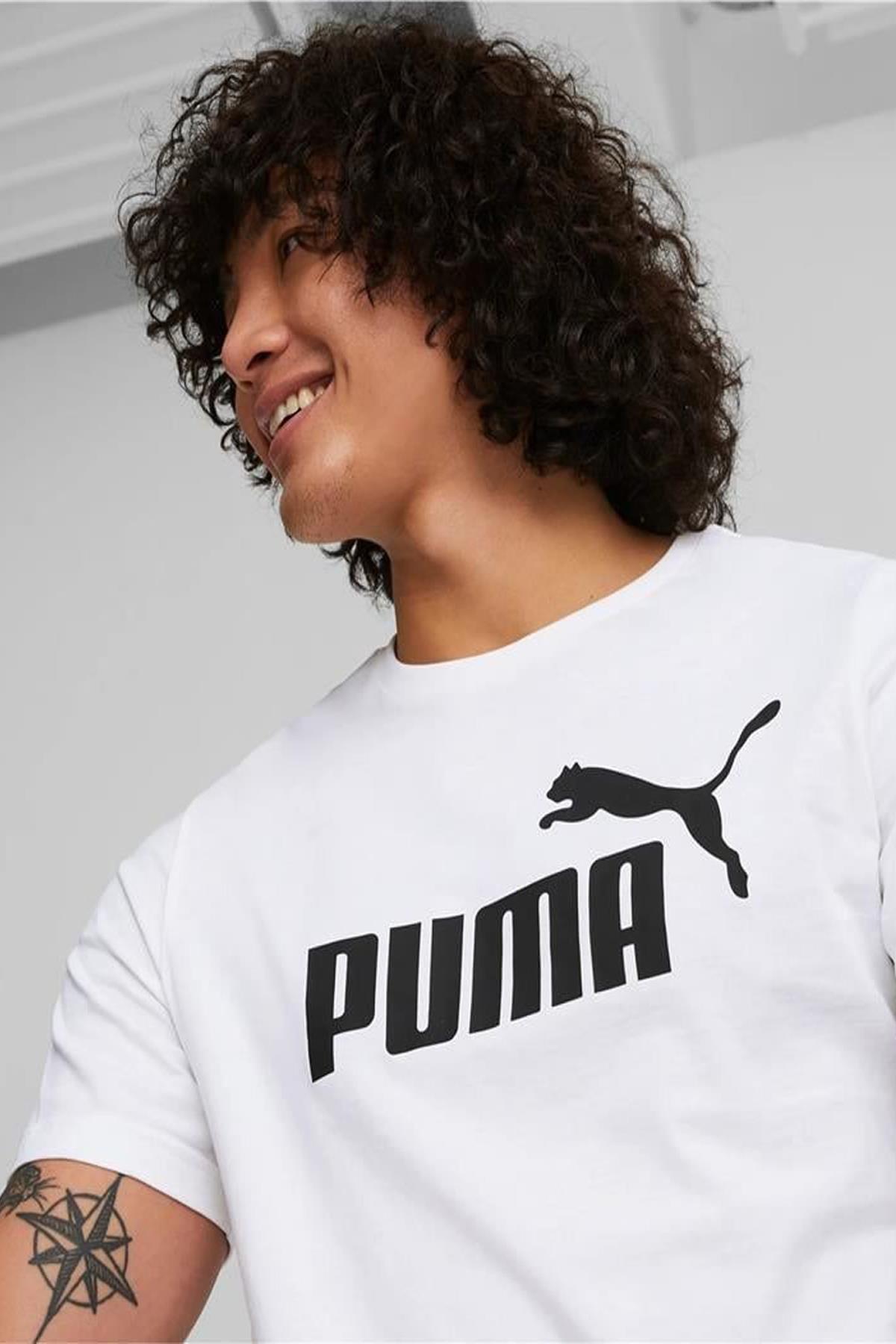 Puma Ess Logo Tee T-Shırt