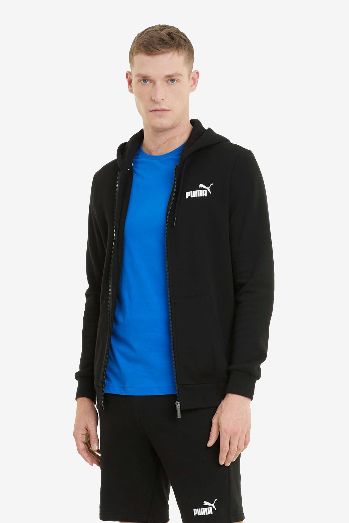 Puma Ess Small Logo Fz Hoodie Tek Üst