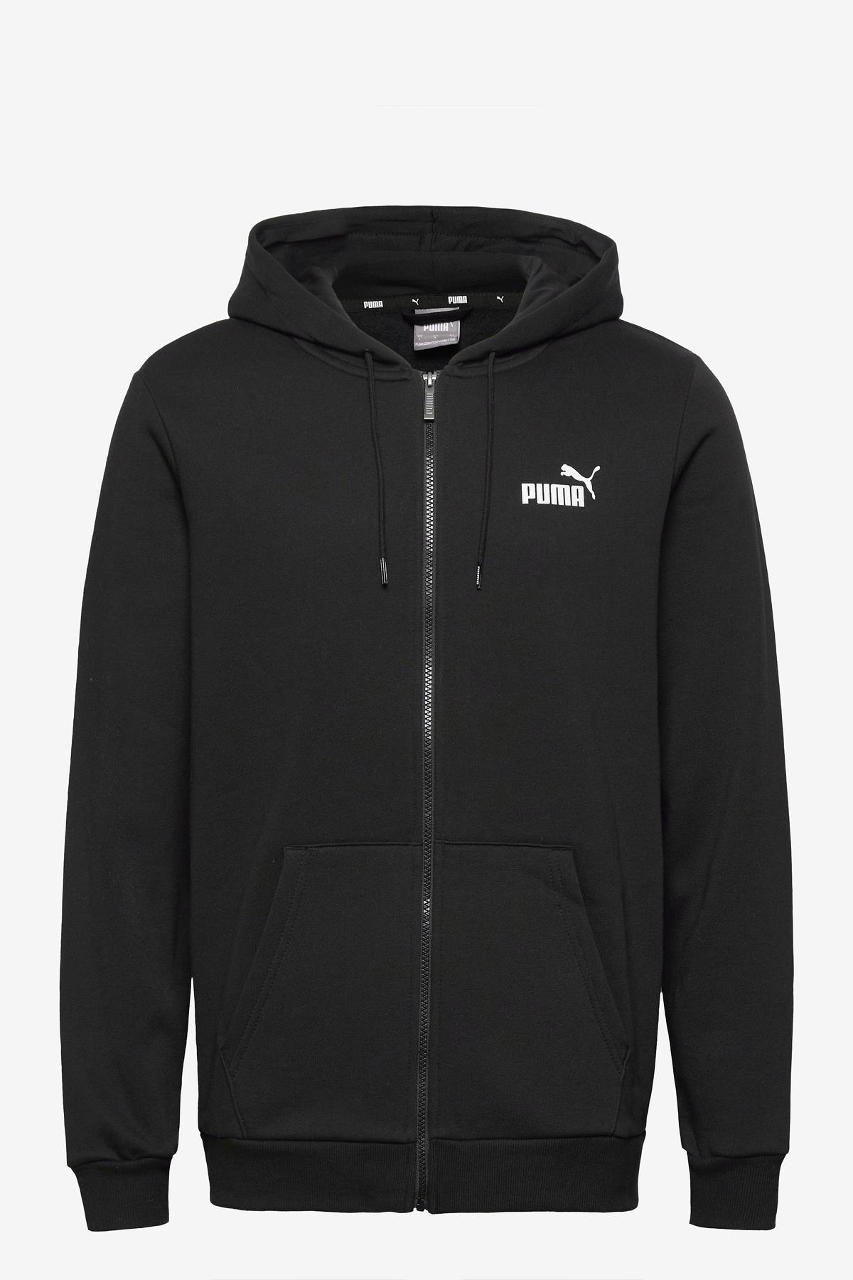 Puma Ess Small Logo Fz Hoodie Tek Üst