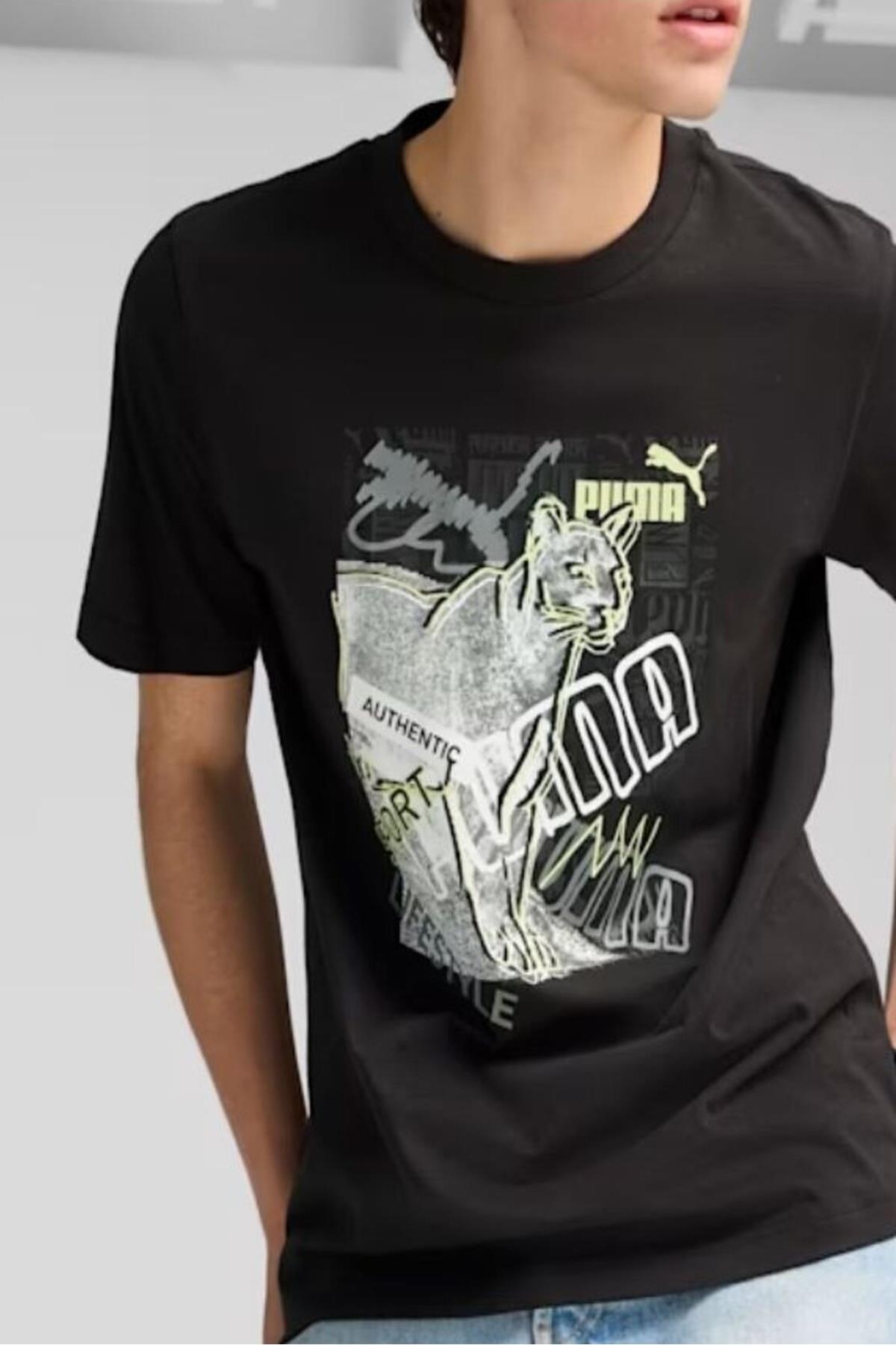 PumaPuma Graphics Photoprint Tee Tişört