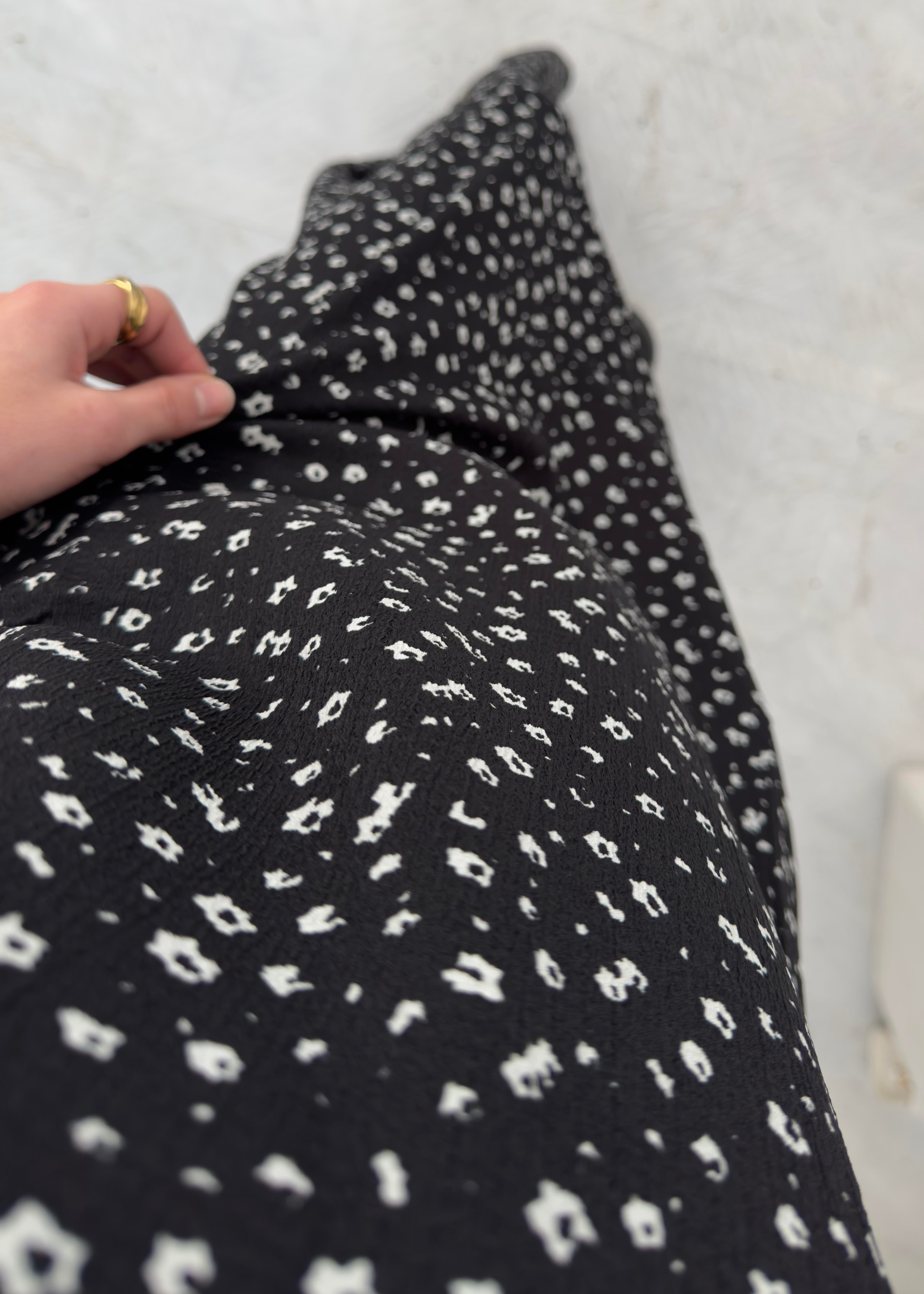 Pixi Krinkıl Çiçek Desenli Elbise 