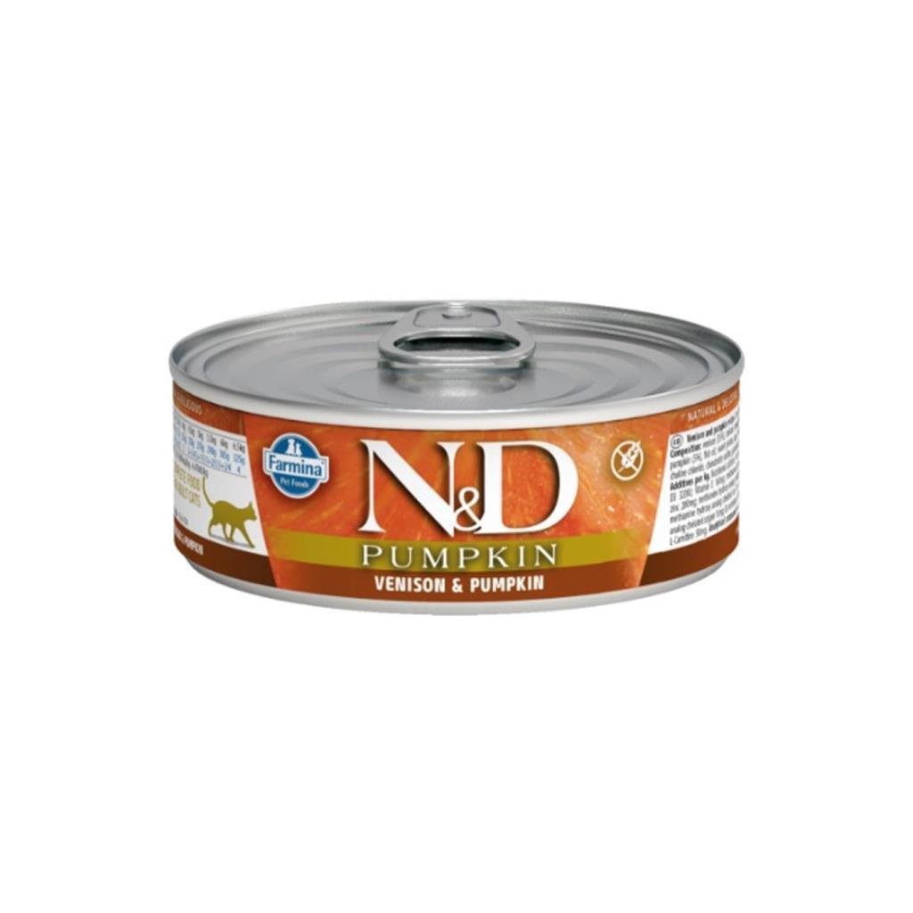 N&D Cat Pumpkın Venıson 80 Gr x 24 ADET