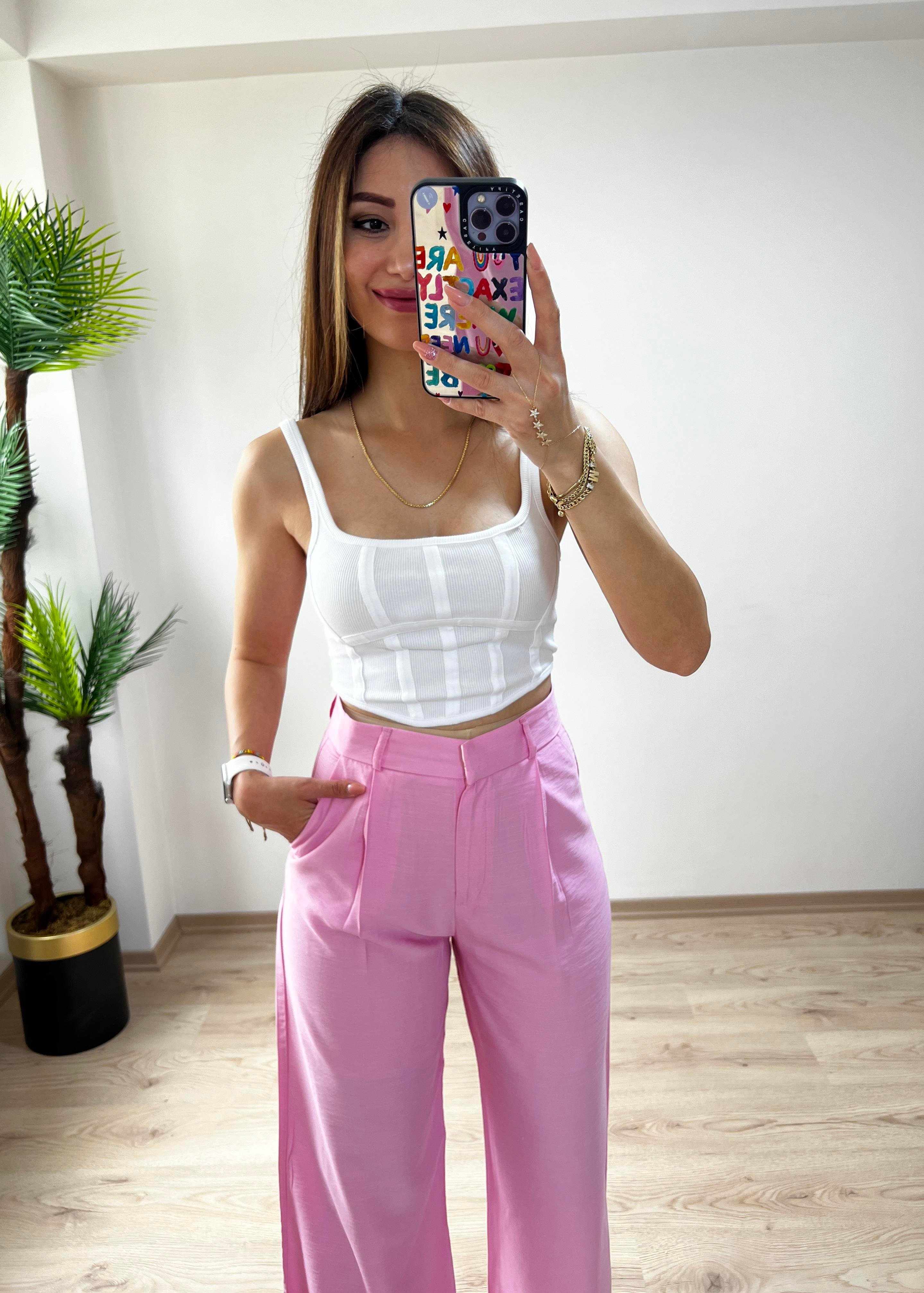 Dlvn Fermuarlı Crop