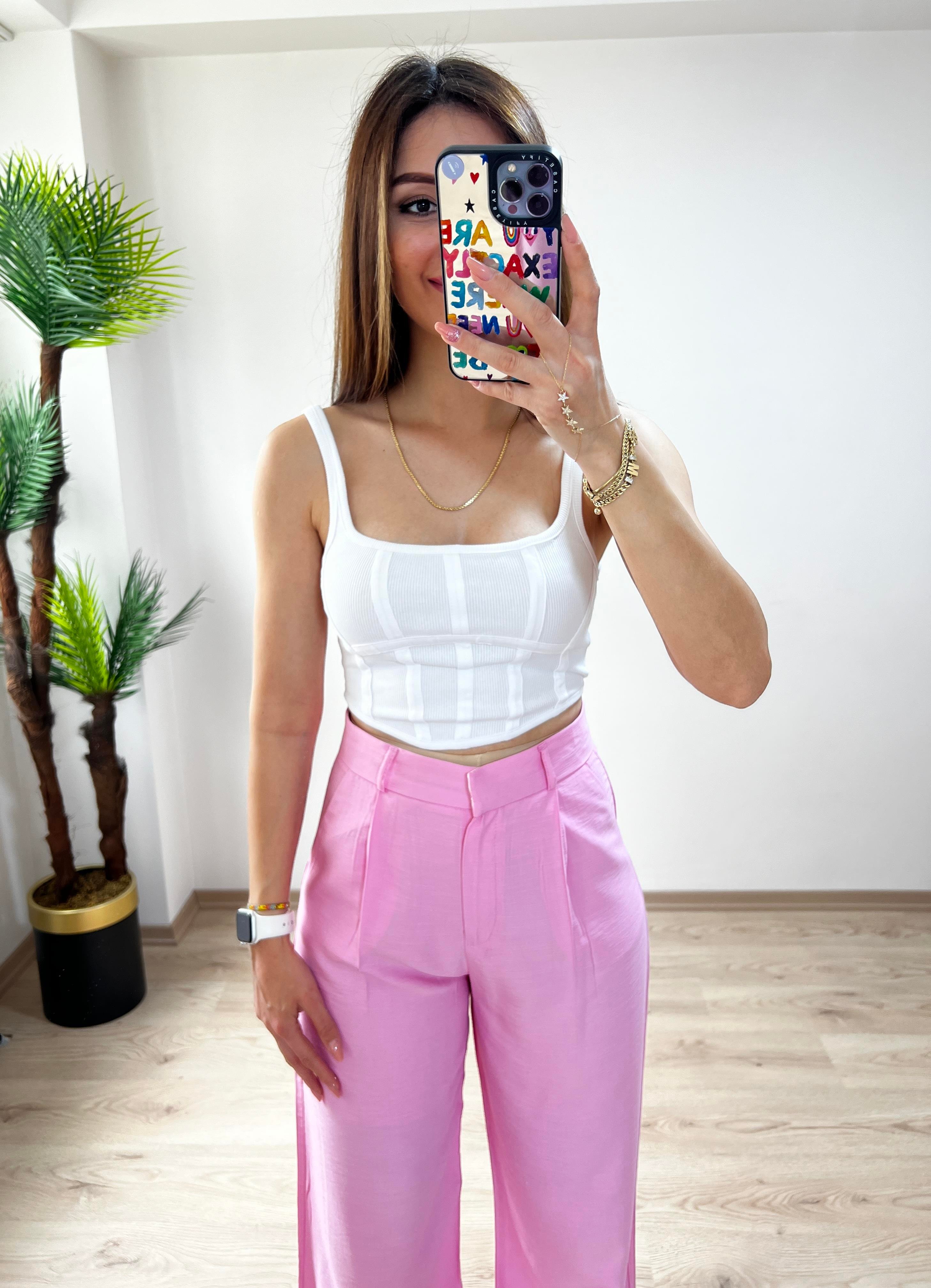 Dlvn Fermuarlı Crop