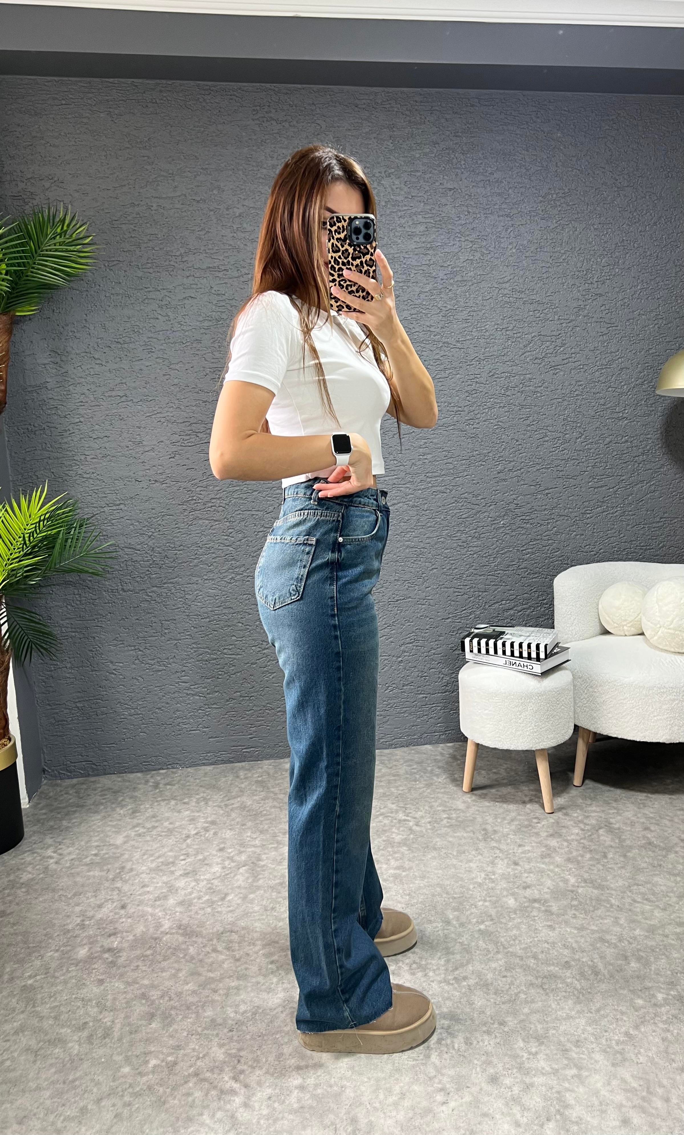 Robin Yüksek Bel Jean Pantolon