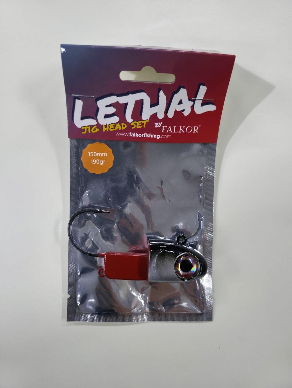  Falkor Lethal XL 190g Jig Head Set 190gr İğneli Kafa 