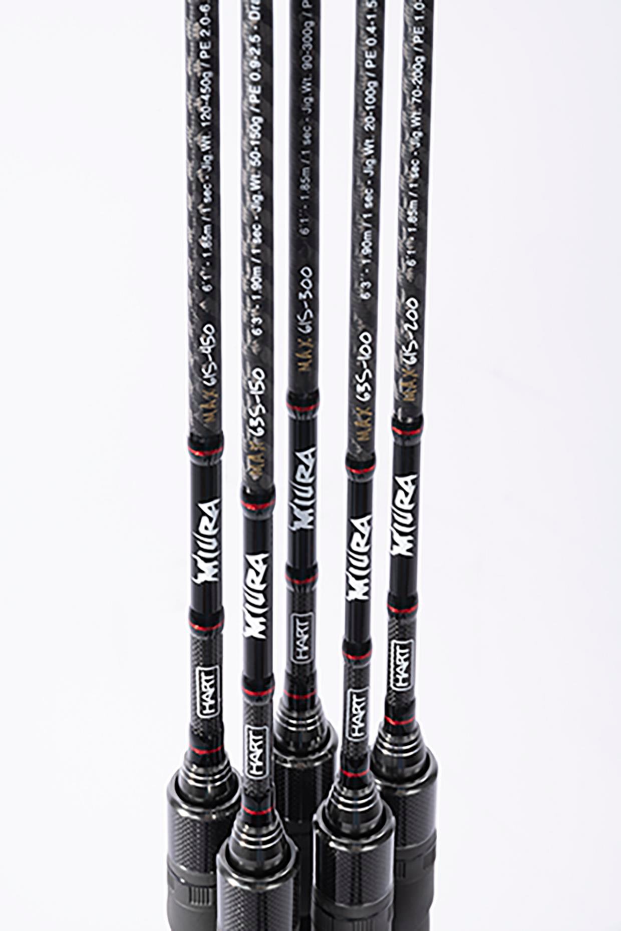  Hart Miura Max B4 300C 185cm Drag Max 35Kg PE1.5-5 90/300g Tetiksiz Slow Jig Kamışı 