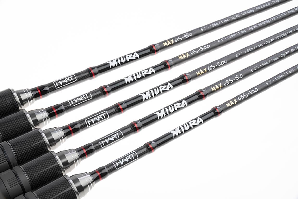  Hart Miura Max B4 300C 185cm Drag Max 35Kg PE1.5-5 90/300g Tetiksiz Slow Jig Kamışı 