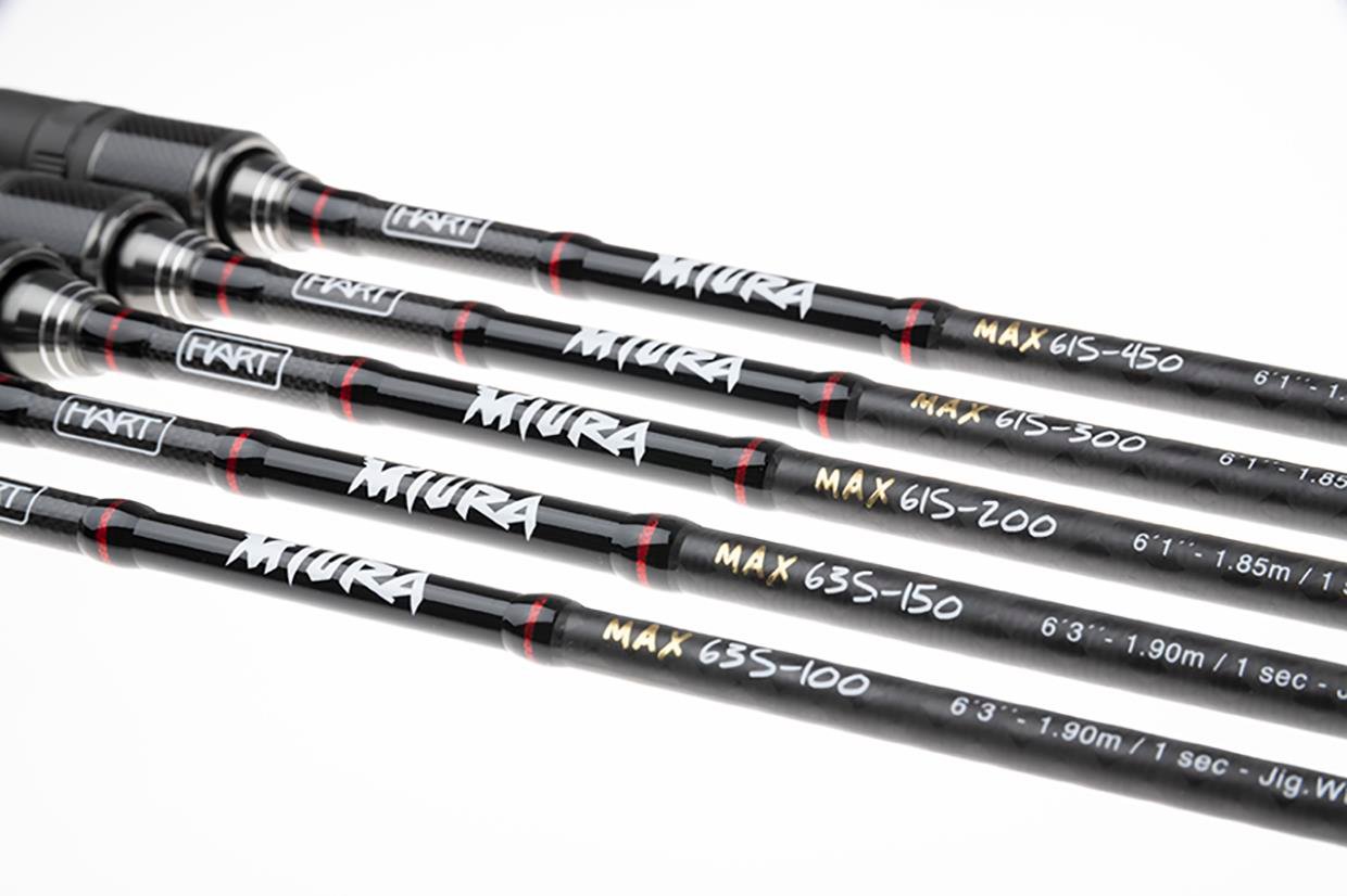 Hart Miura Max B4 300C 185cm Drag Max 35Kg PE1.5-5 90/300g Tetiksiz Slow Jig Kamışı 