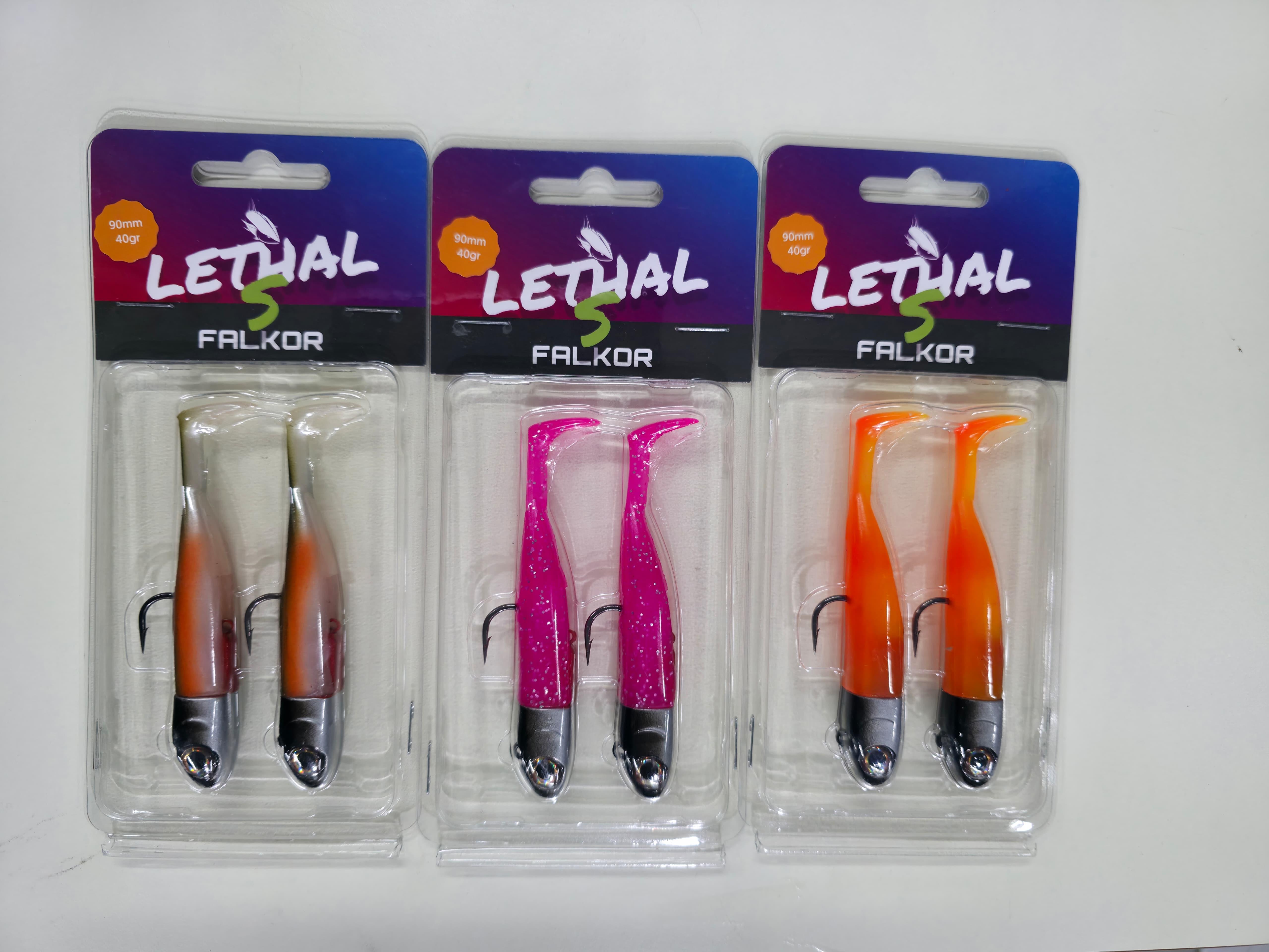Falkor Lethal Small 40gr 2+2 Spin Silikon Yem