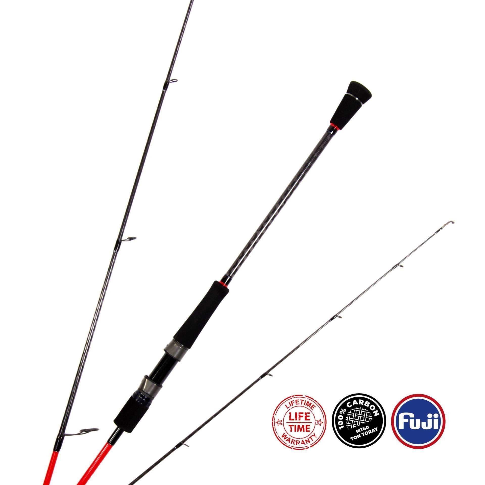 Falkor Red Gravity Tetiksiz SJ 1.98m PE 2-4 Max 250g Spinning Slow Jig Kamışı