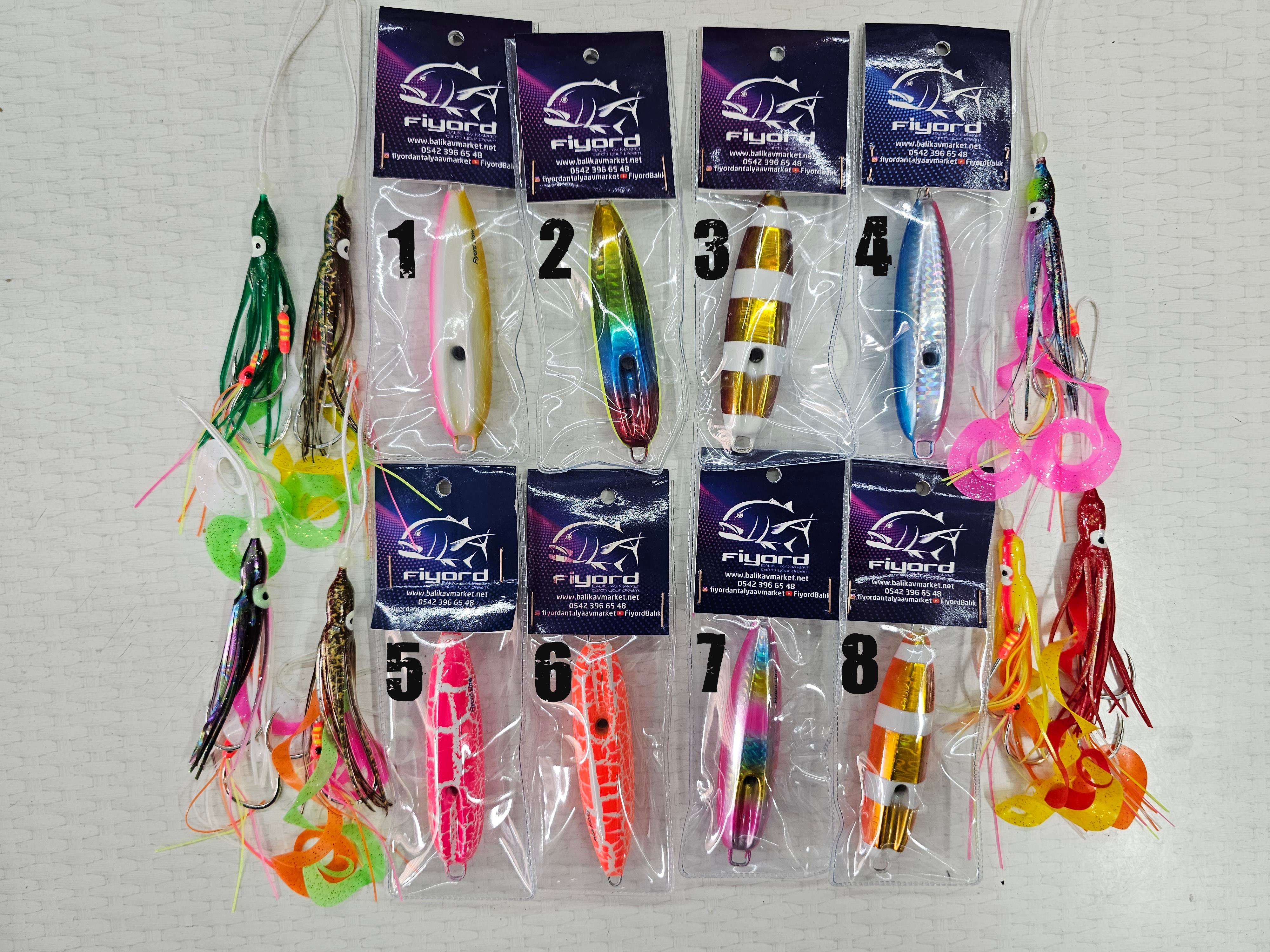 Fiyord Bottom Custom Japan Octopus Jig 180-240gr