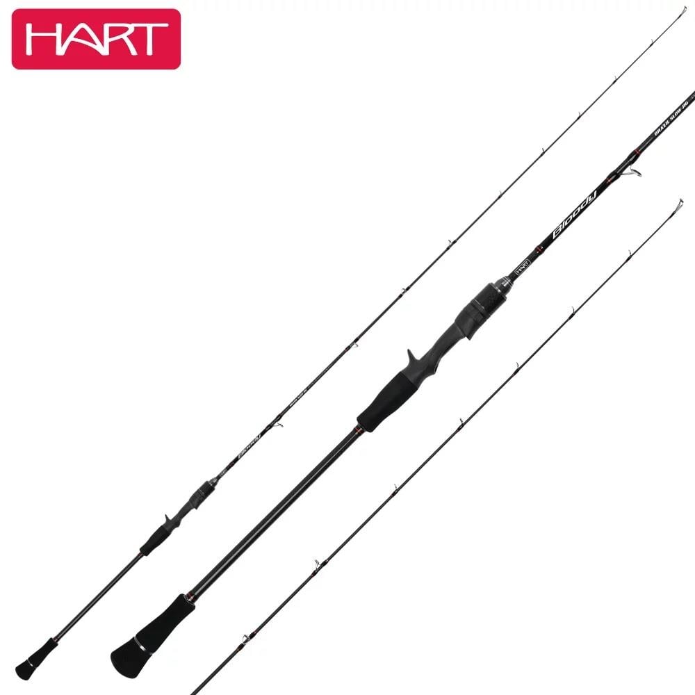 Hart Bloody Brazil Spiral Slow Jig Kamışı 1.90m PE1-3 30/180g 2 Parça Tetikli 