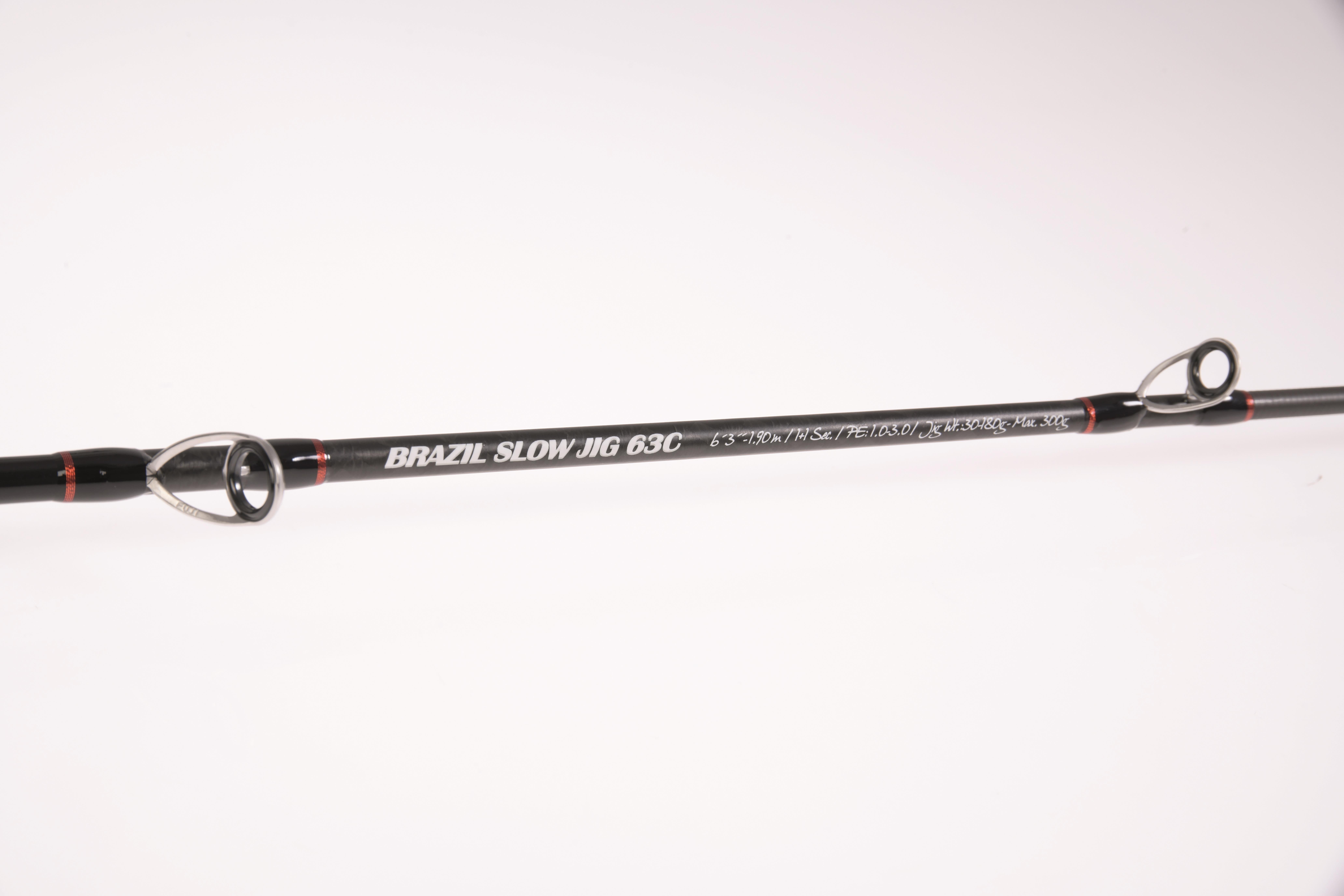 Hart Bloody Brazil Spiral Slow Jig Kamışı 1.90m PE1-3 30/180g 2 Parça Tetikli 