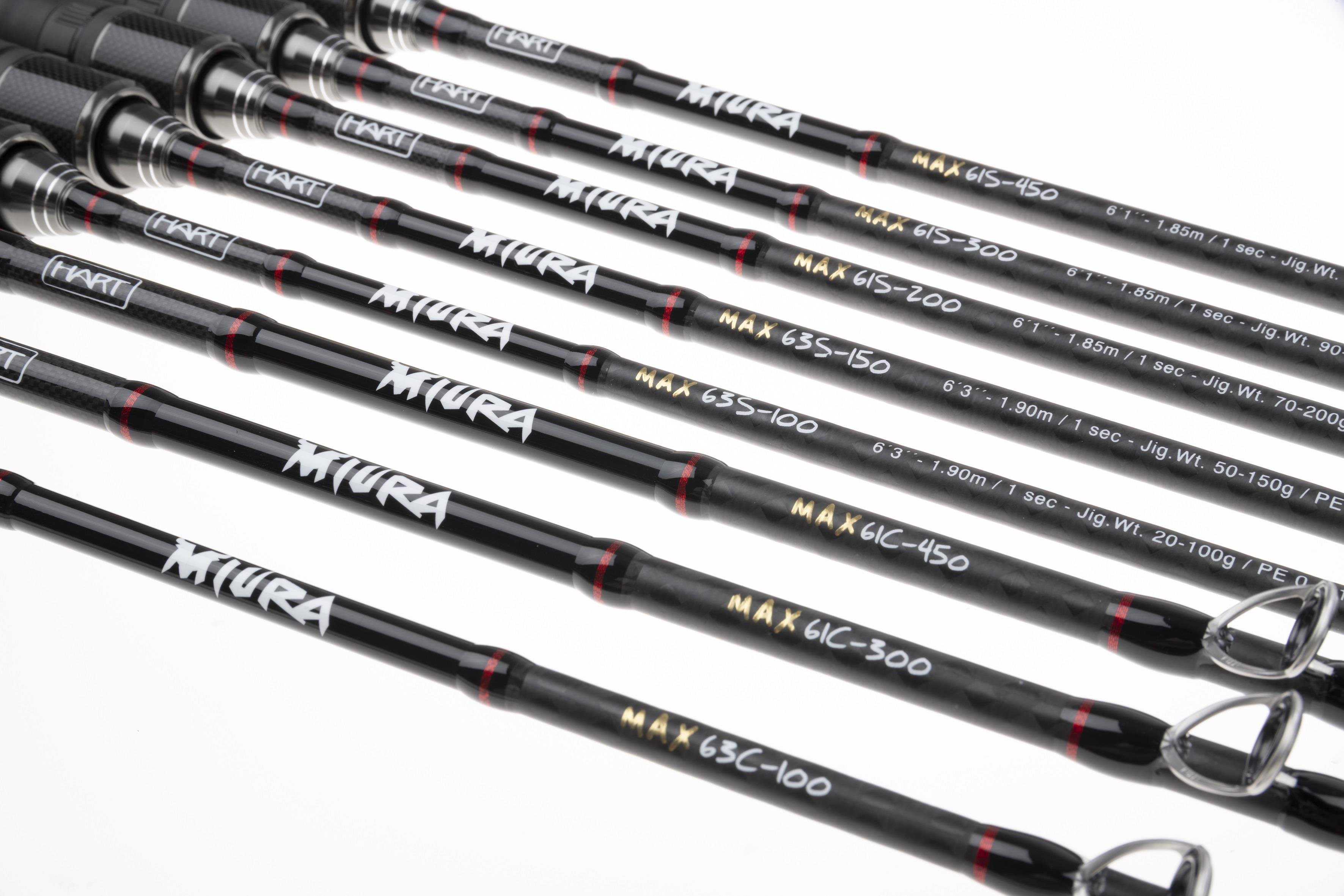 Hart Miura Max B4 185cm Drag Max 35Kg PE1.5-5 90/300g Slow Jig Kamışı