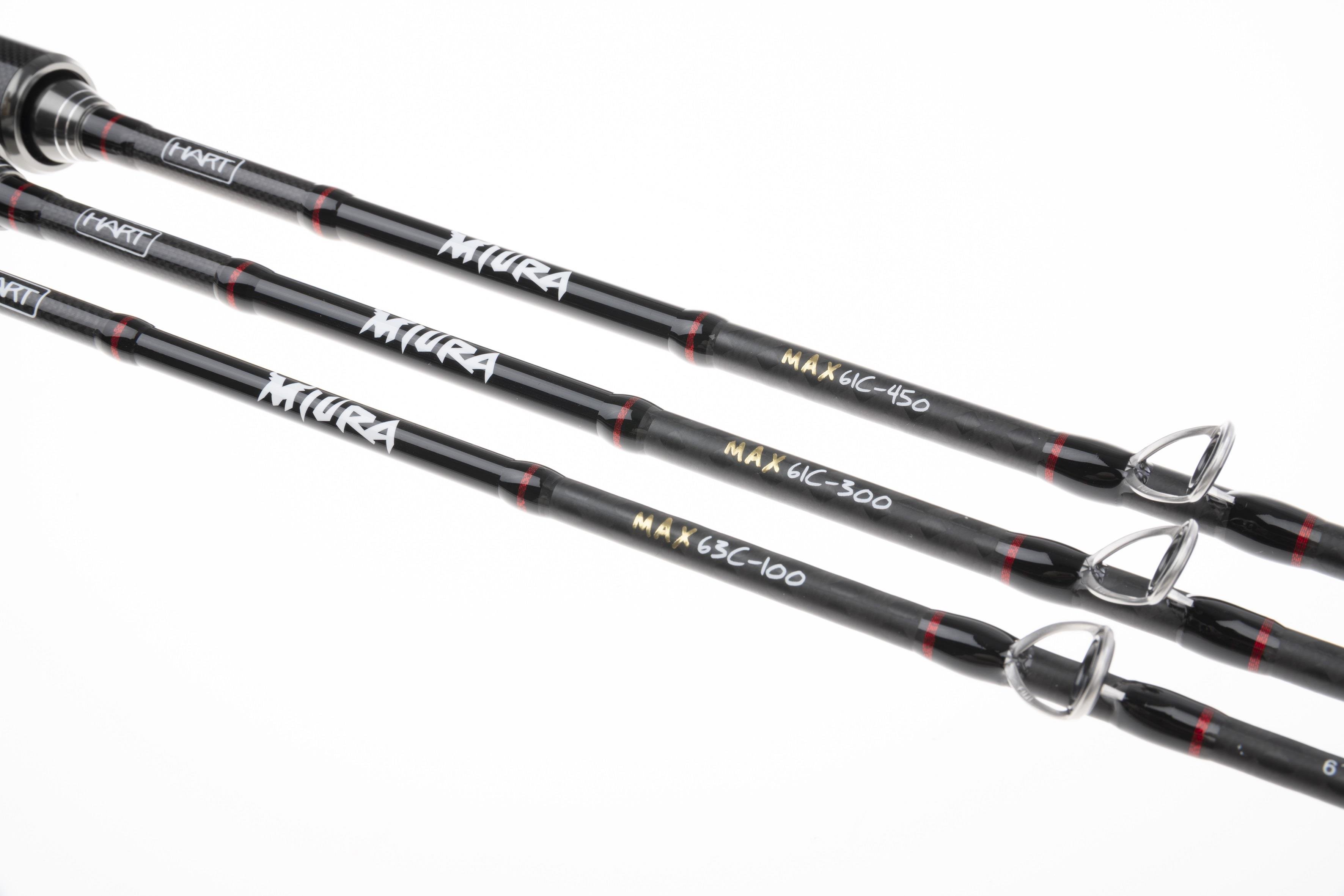 Hart Miura Max B5 185cm Drag Max 40Kg PE2-6 120/450g Slow Jig Kamışı