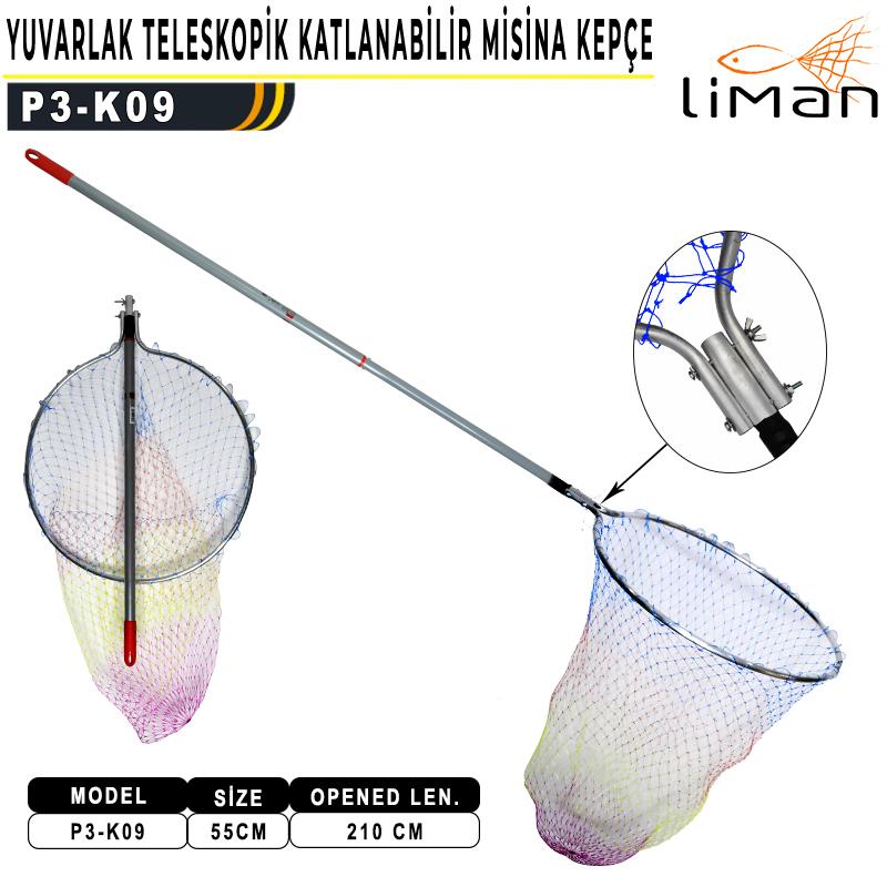 Liman Katlanır Yuvarlak 55*210cm (Renkli Misina) K-09