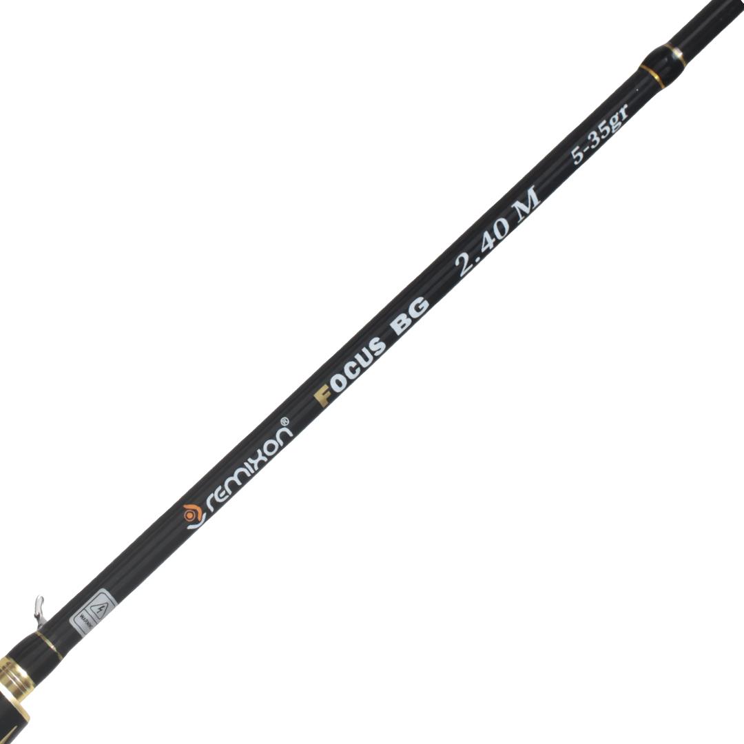 REMIXON FOCUS BG 2.40M 5-35GR 2P KAMIŞ+BG3000M 5+1BB MAKARA, SET