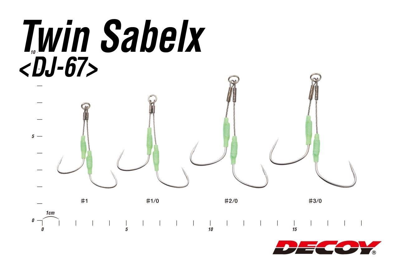 Decoy DJ-67 Twin Sabelx Çelik Telli Asist İğne