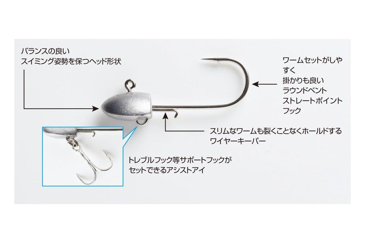 DECOY SV-34 Salt Groove JH Jig Head