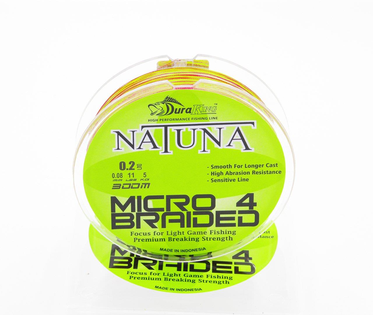 Duraking Natuna Micro 4x 300mt Multicolor İp Misina