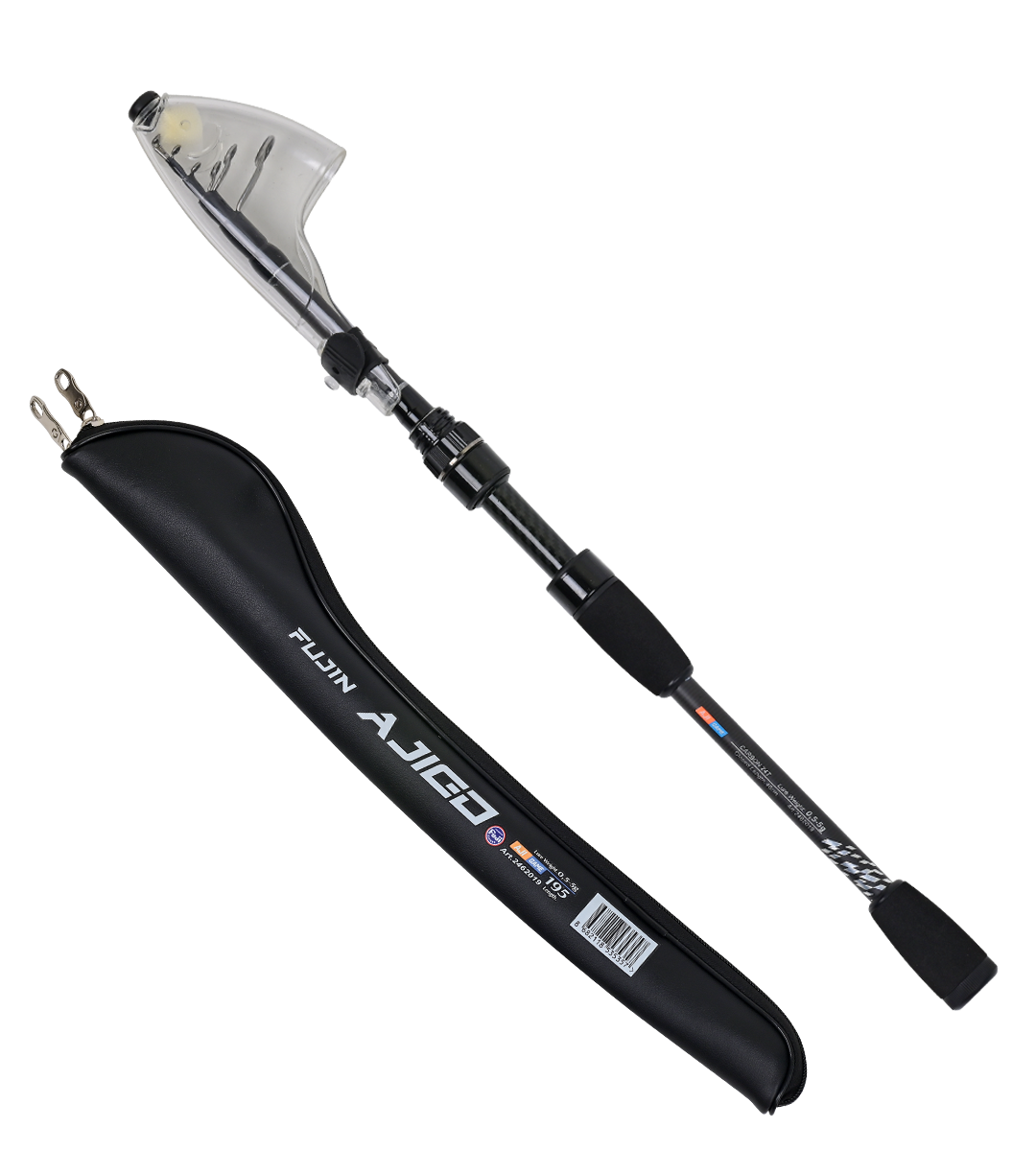 Fujin Ajigo 195cm 05-5gr Teleskopik LRF Kamışı