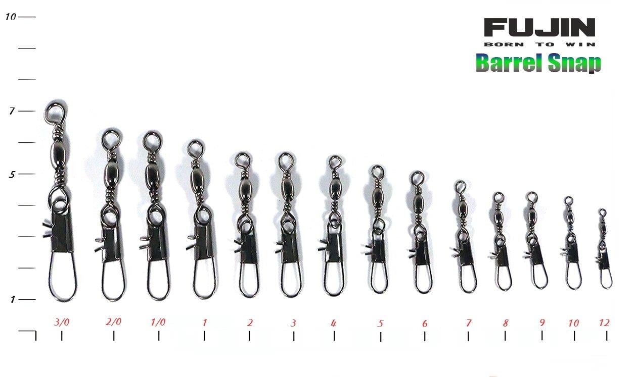 Fujin Barrel Snap Klipsli Fırdöndü BN