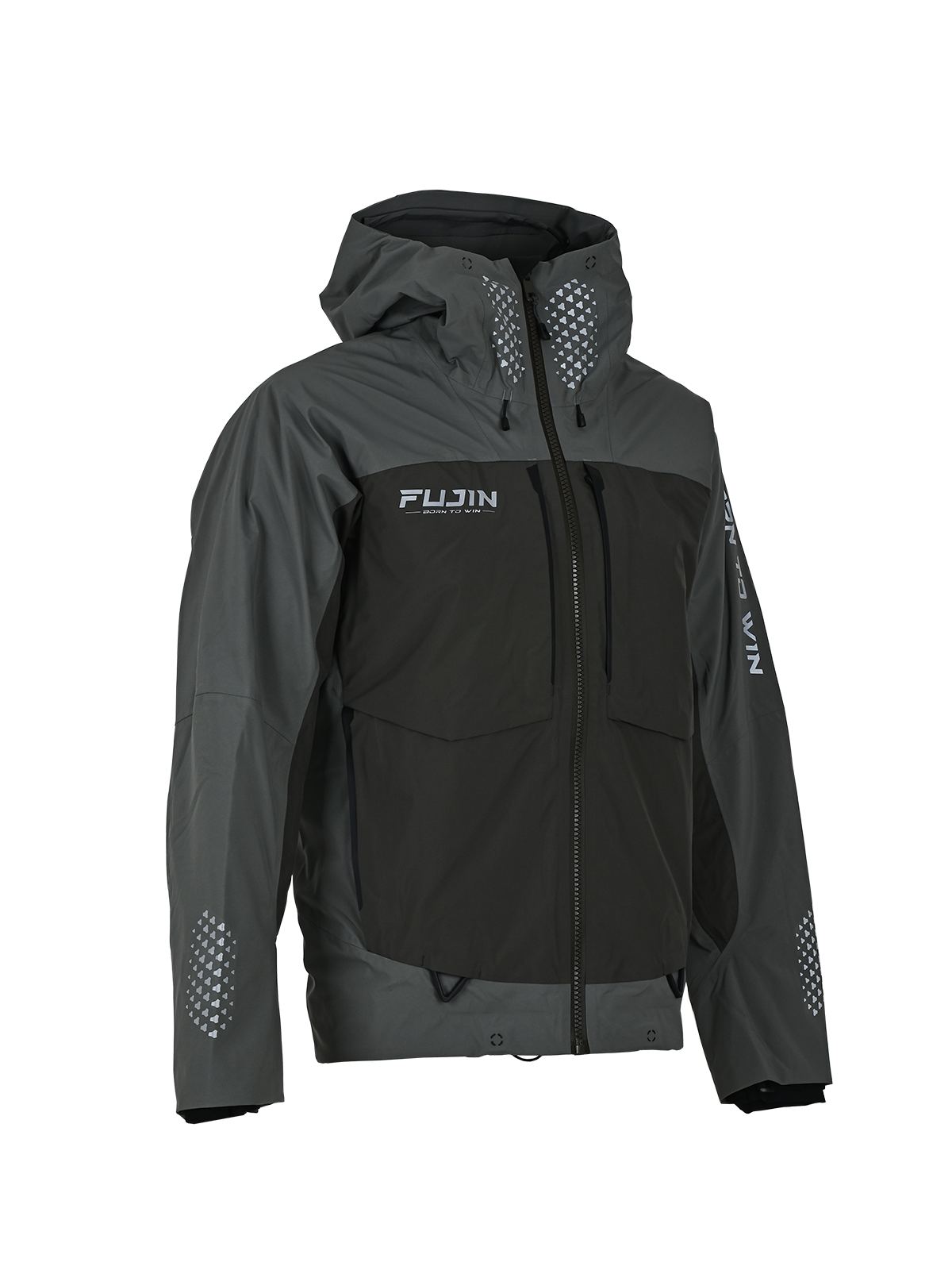 Fujin Bigsea Offshore Jacket Grey Khaki
