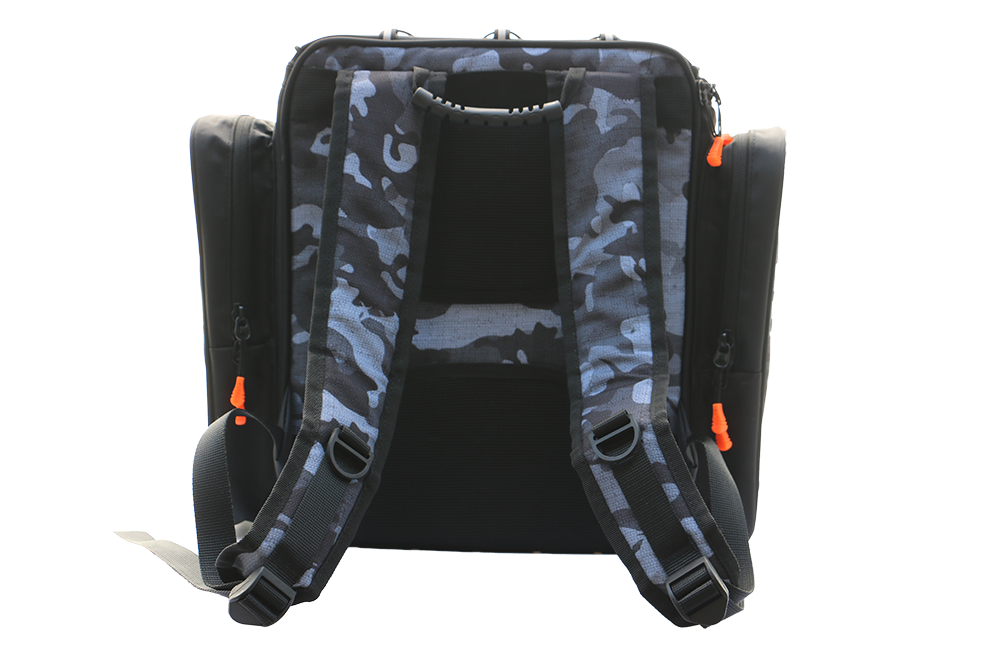 Fujin Black Camo Back Pack - Balıkçı Sırt Çantası