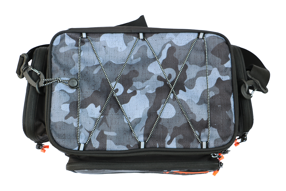 Fujin Black Camo Helper Bag - Balıkçı Çantası
