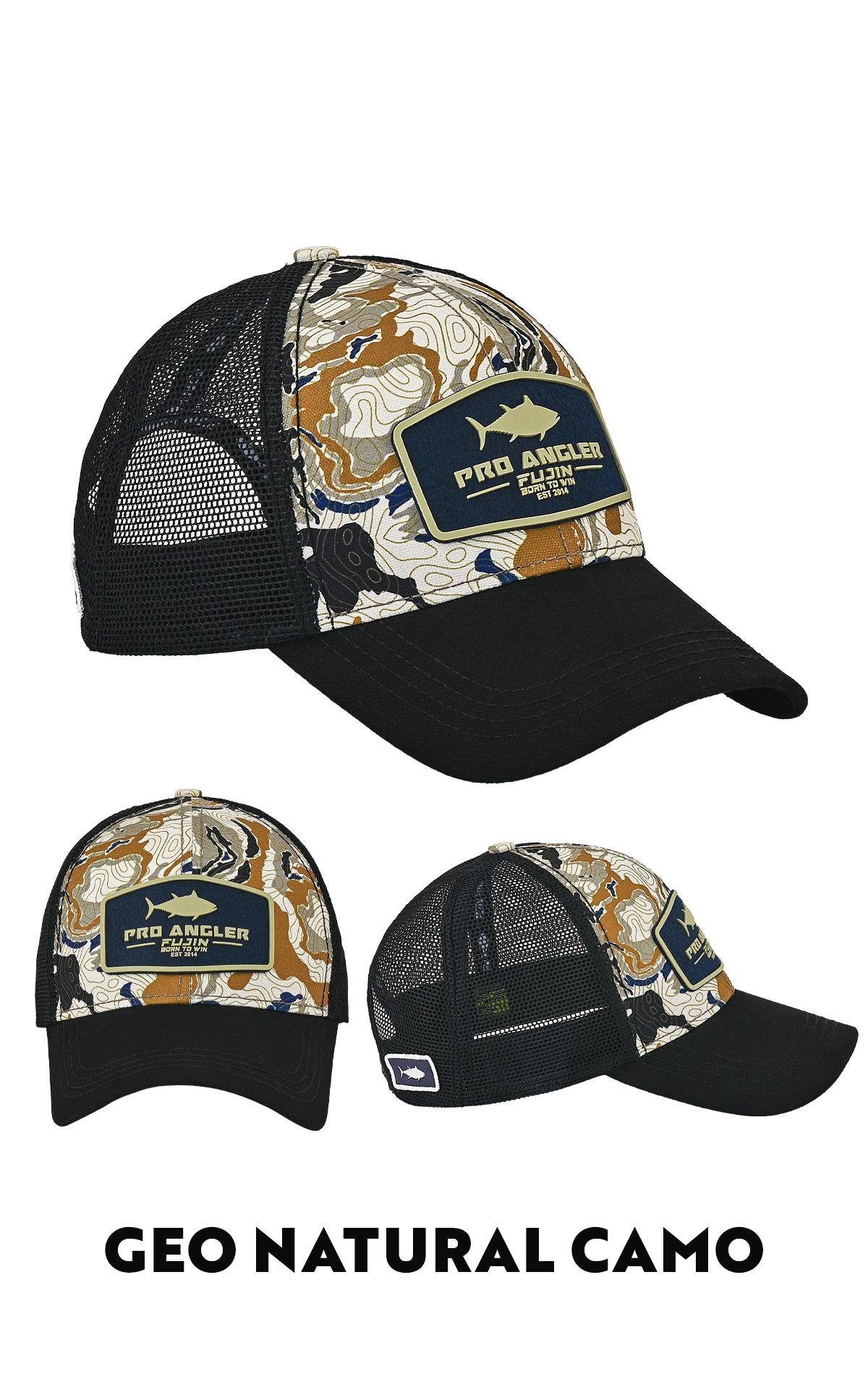 Fujin Pro Angler GEO Natural Camo Şapka