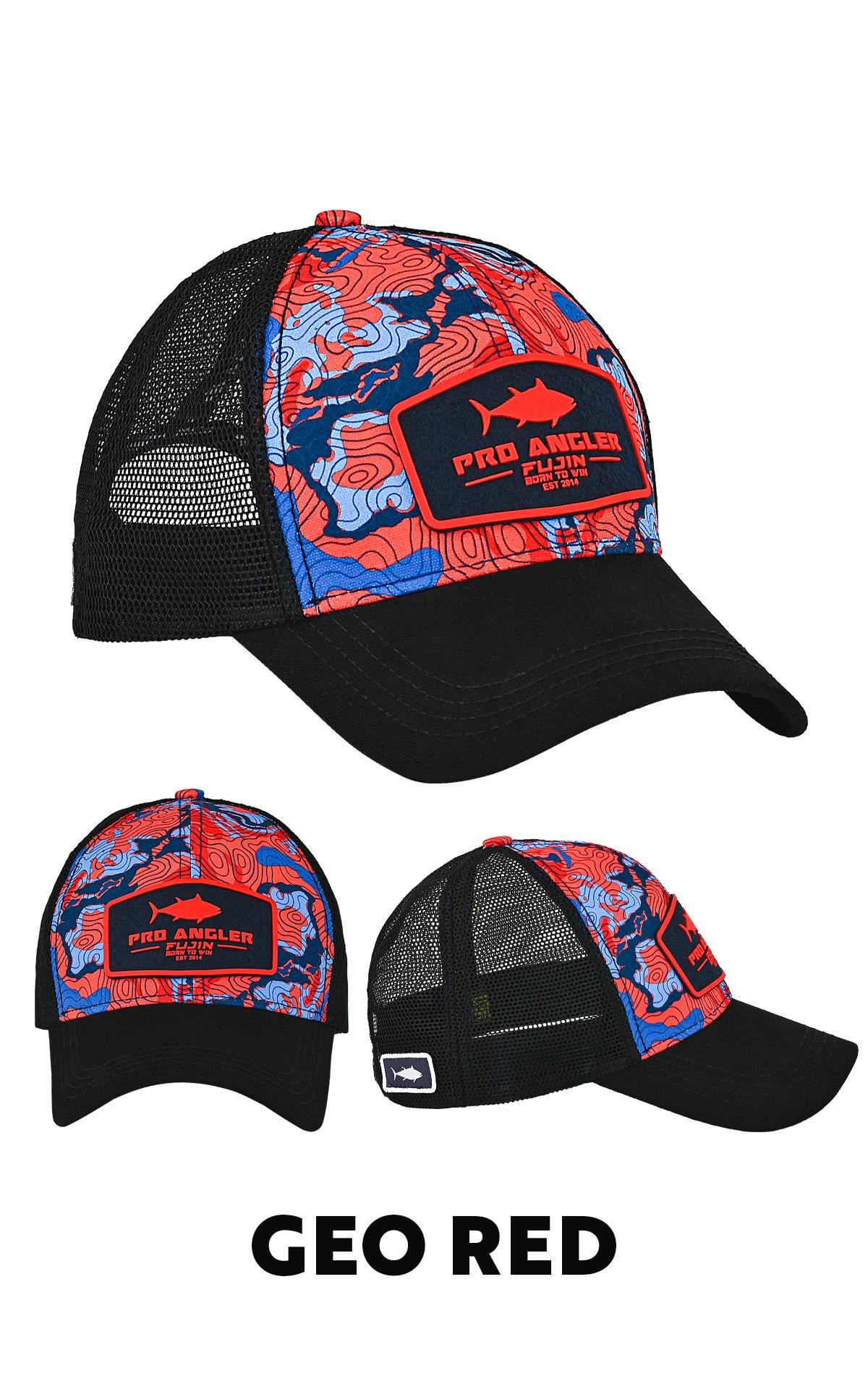 Fujin Pro Angler GEO Red Şapka