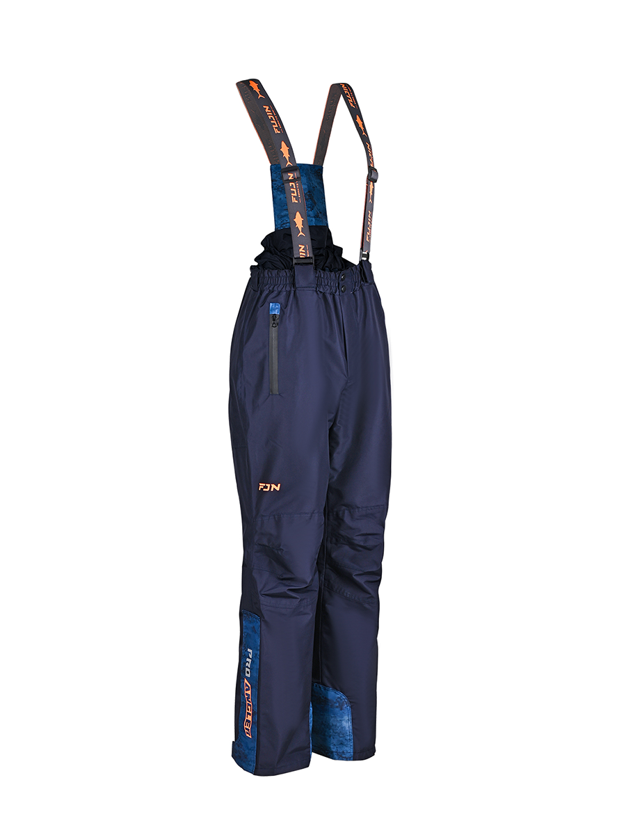 Fujin Pro Angler Pants Grey Wave #Small