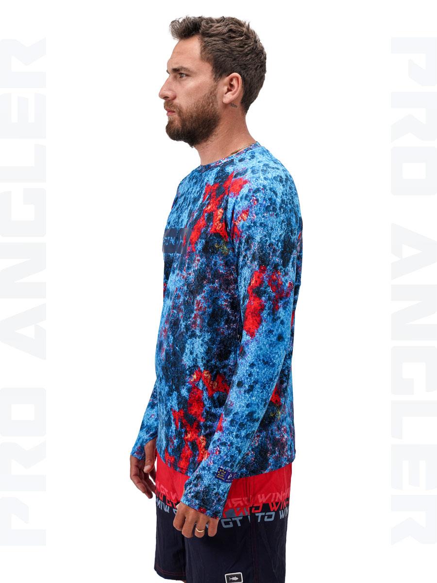 Fujin Pro Angler S24 T-Shirt Red Reef #S