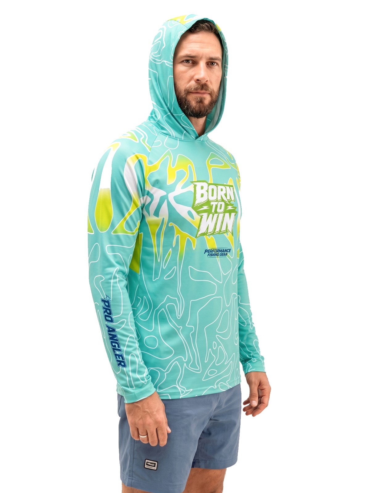 Fujin Pro Angler S26 T-Shirt Buff&Hoodie Izohips Bold Mint