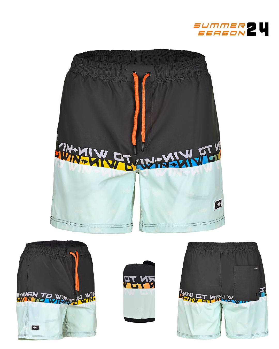 Fujin Pro Angler Short Mayo Anthracite TR #S
