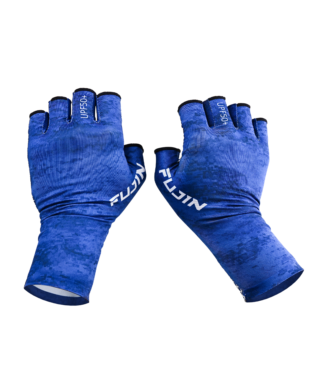Fujin Pro Angler Summer Gloves Blue #M/L