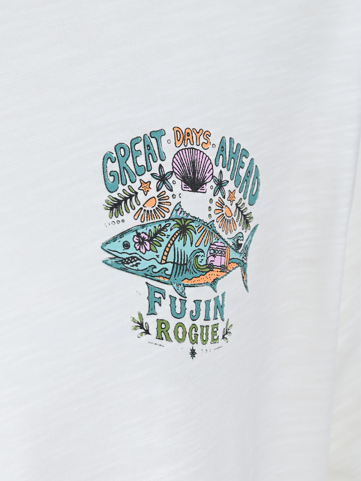 Fujin S26 Hawaii T-Shirt Ecru #S