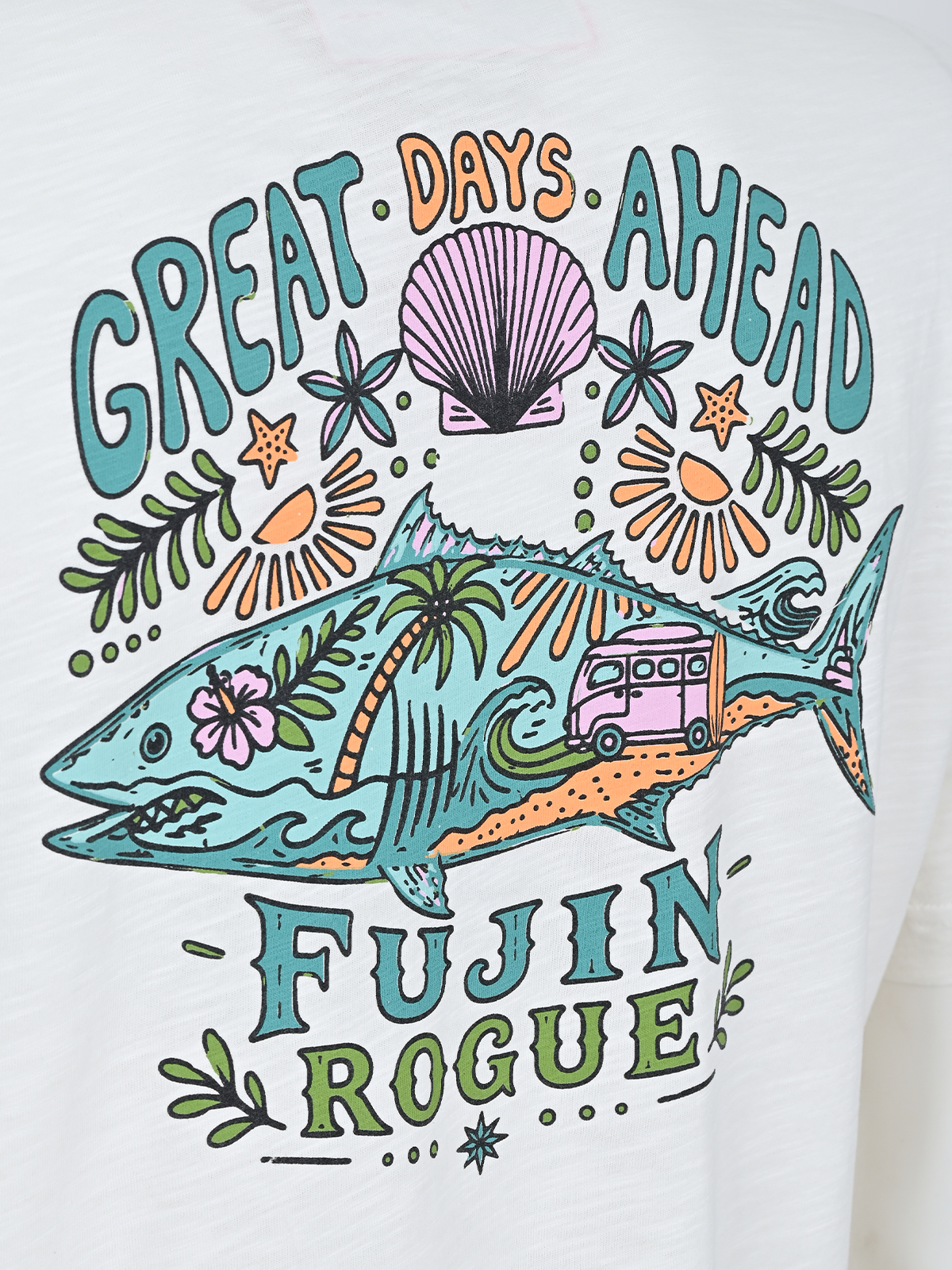 Fujin S26 Hawaii T-Shirt Ecru #S